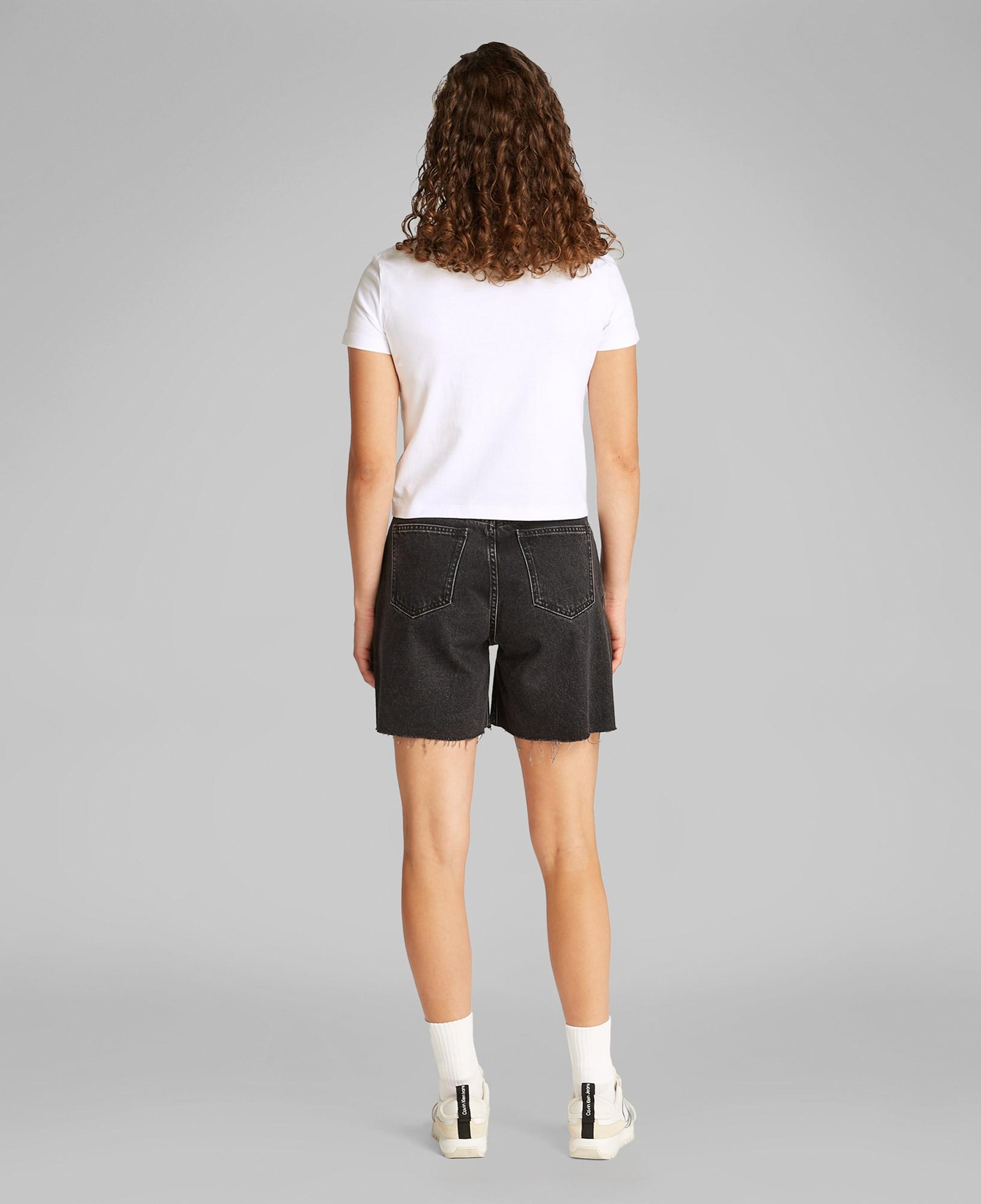 Calvin Klein Front Photo Graphic Baby Kadın Beyaz T-Shirt