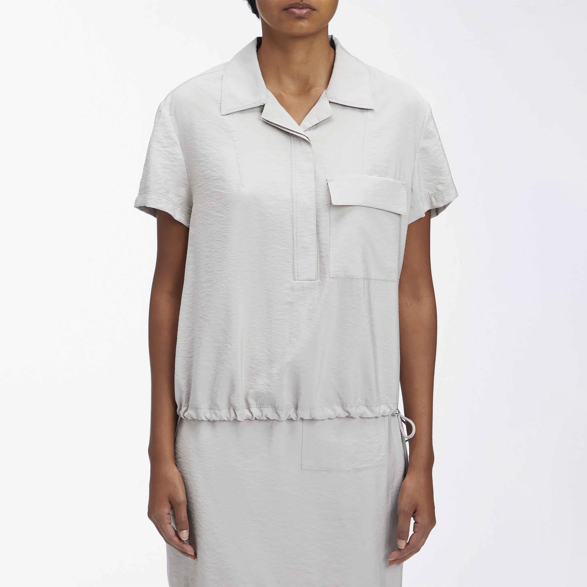 Calvin Klein Elevated Daywear Kadın Bej Bluz