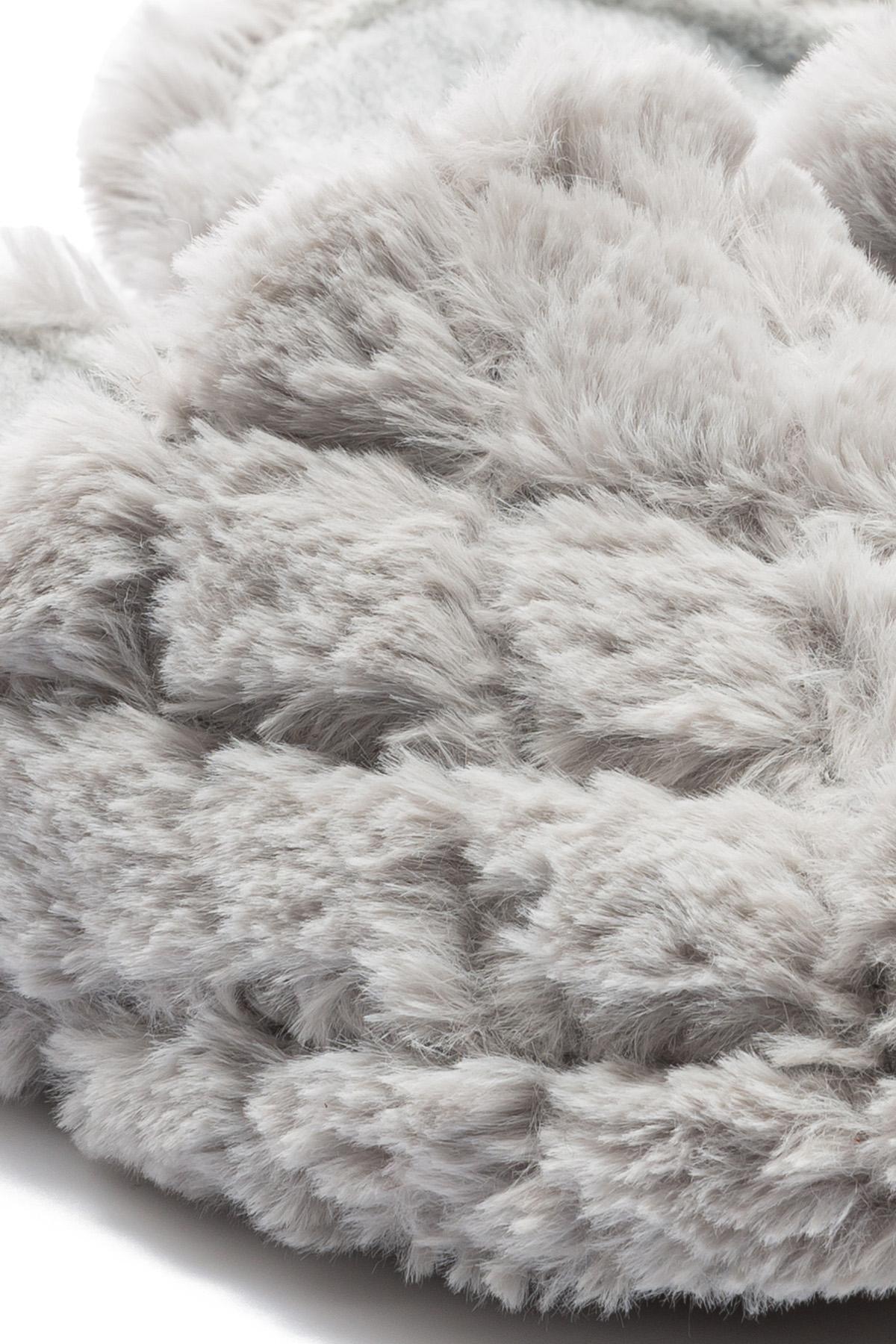 Eve Kadın Ev Terliği Gri 36/41