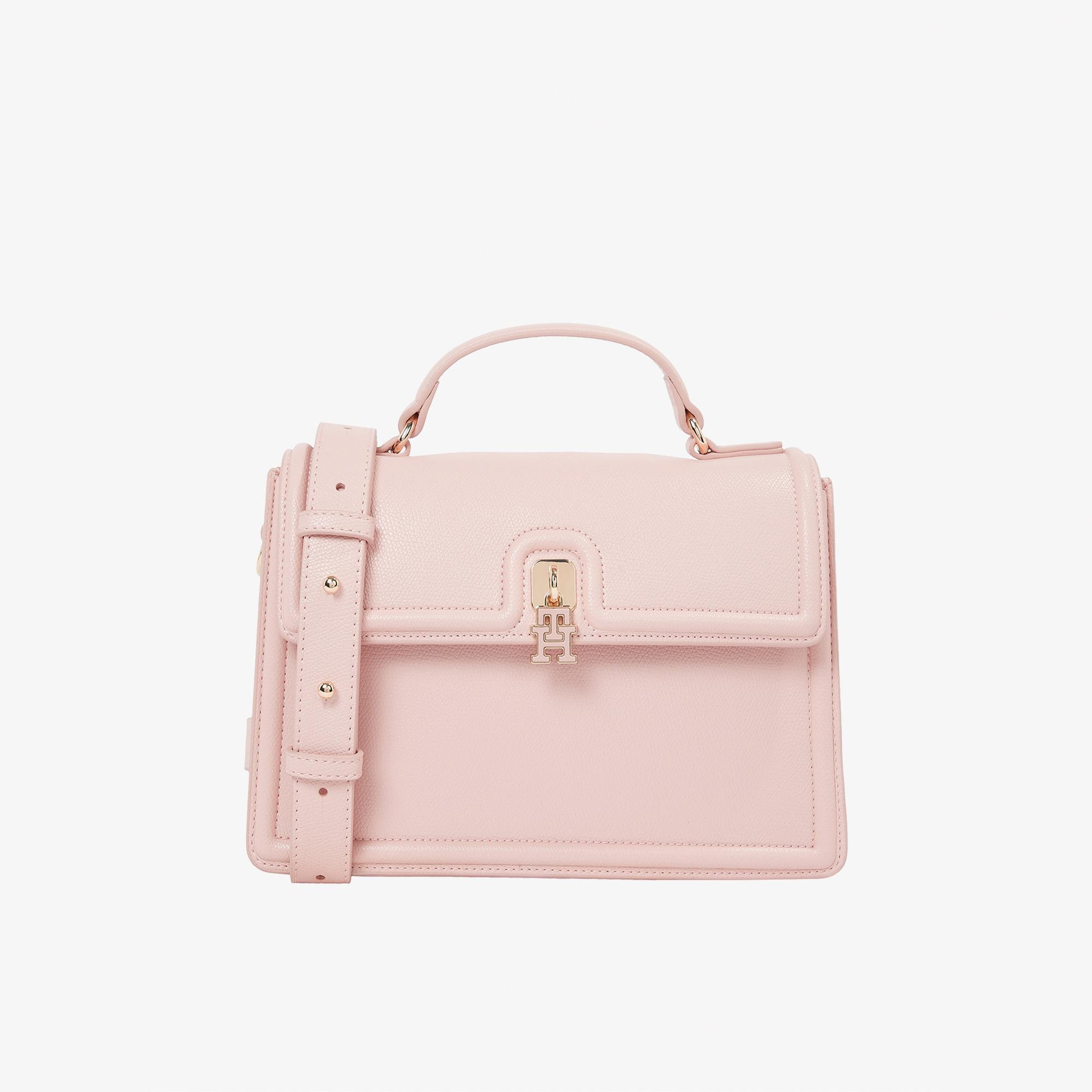 Tommy Hilfiger Eternity Mini Satchel Kadın Pembe El Çantası