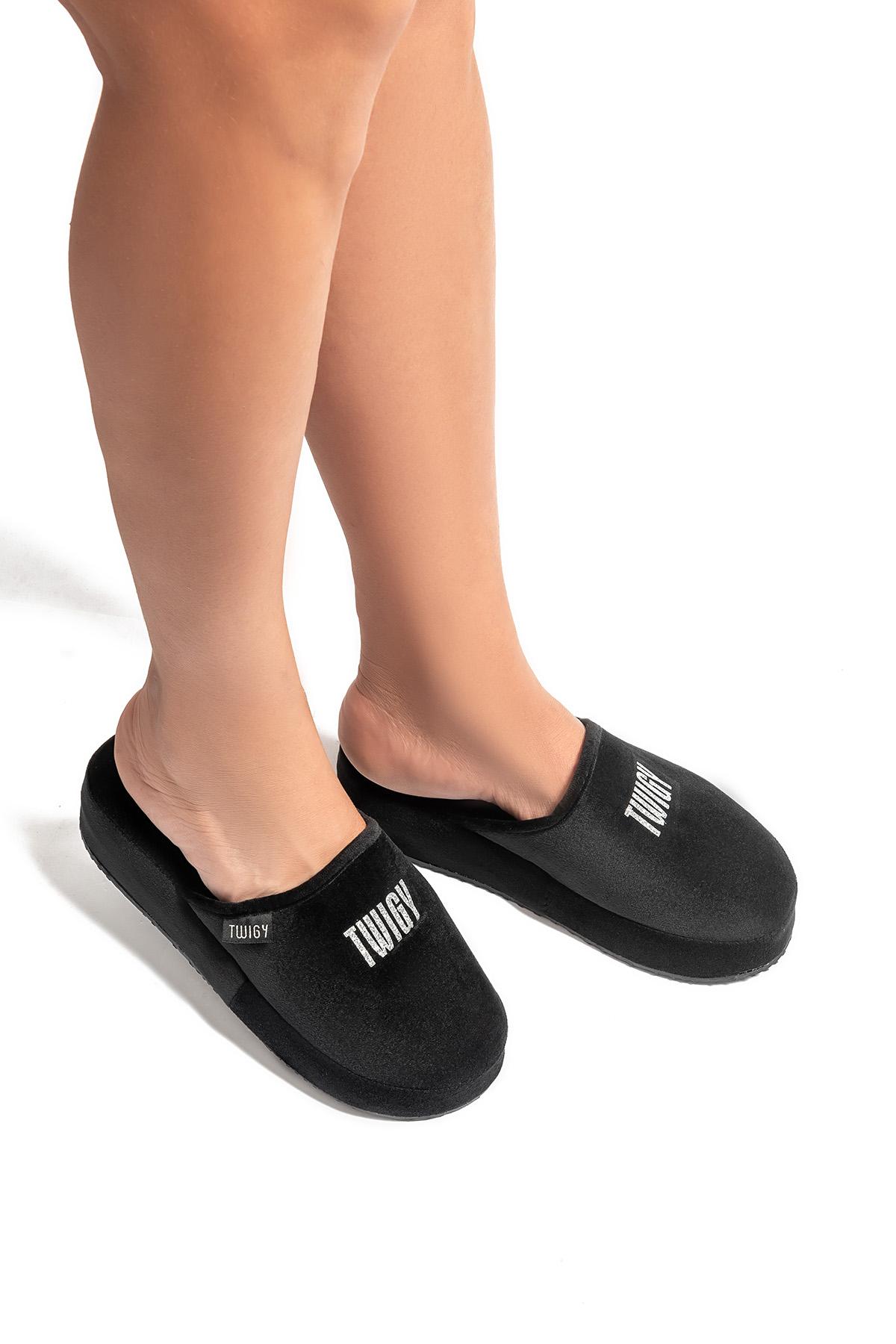 Shiny Kadın Ev Terliği Siyah 36/40