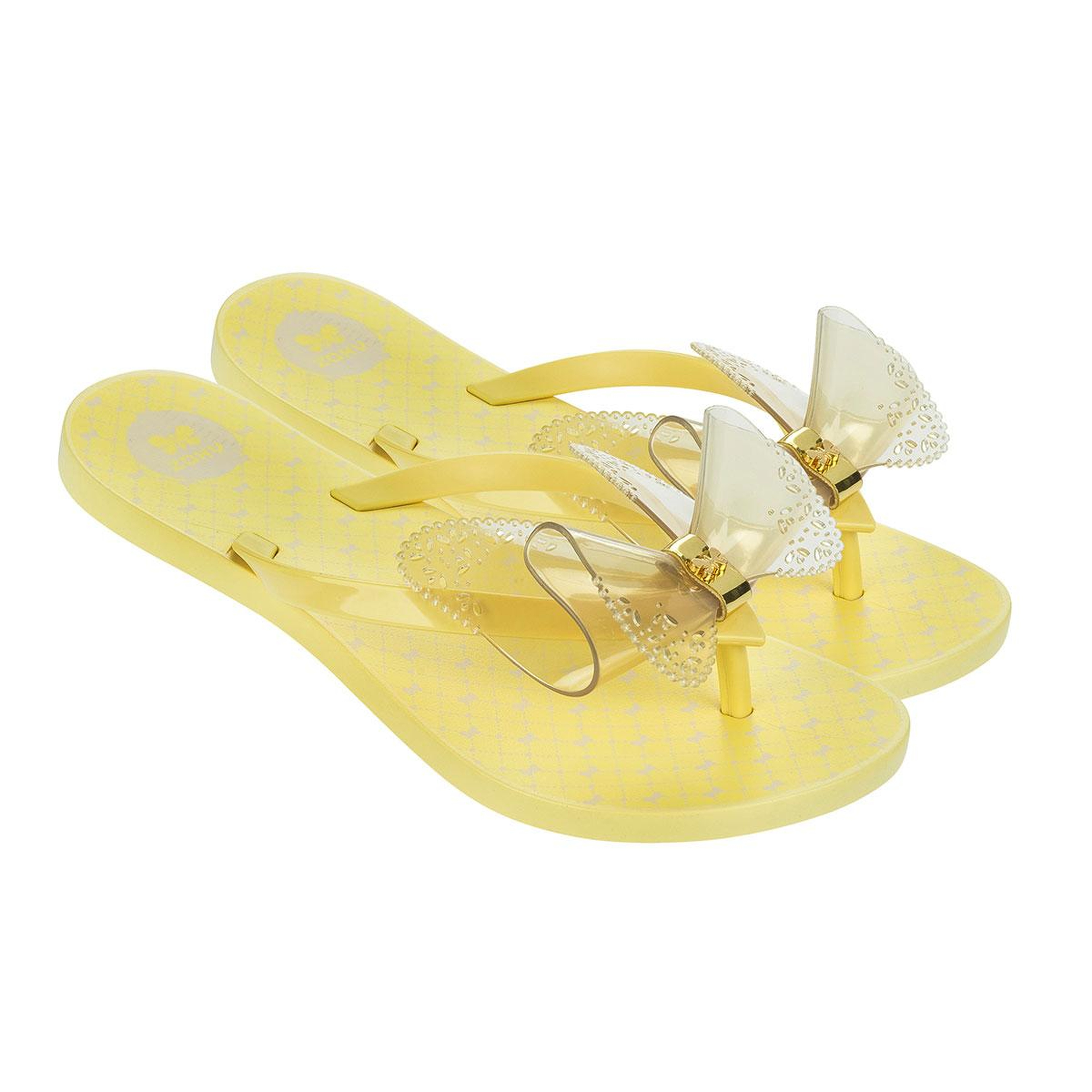 Fresh Butterfly Çocuk Parmak Arası Terlik Sarı 25/34