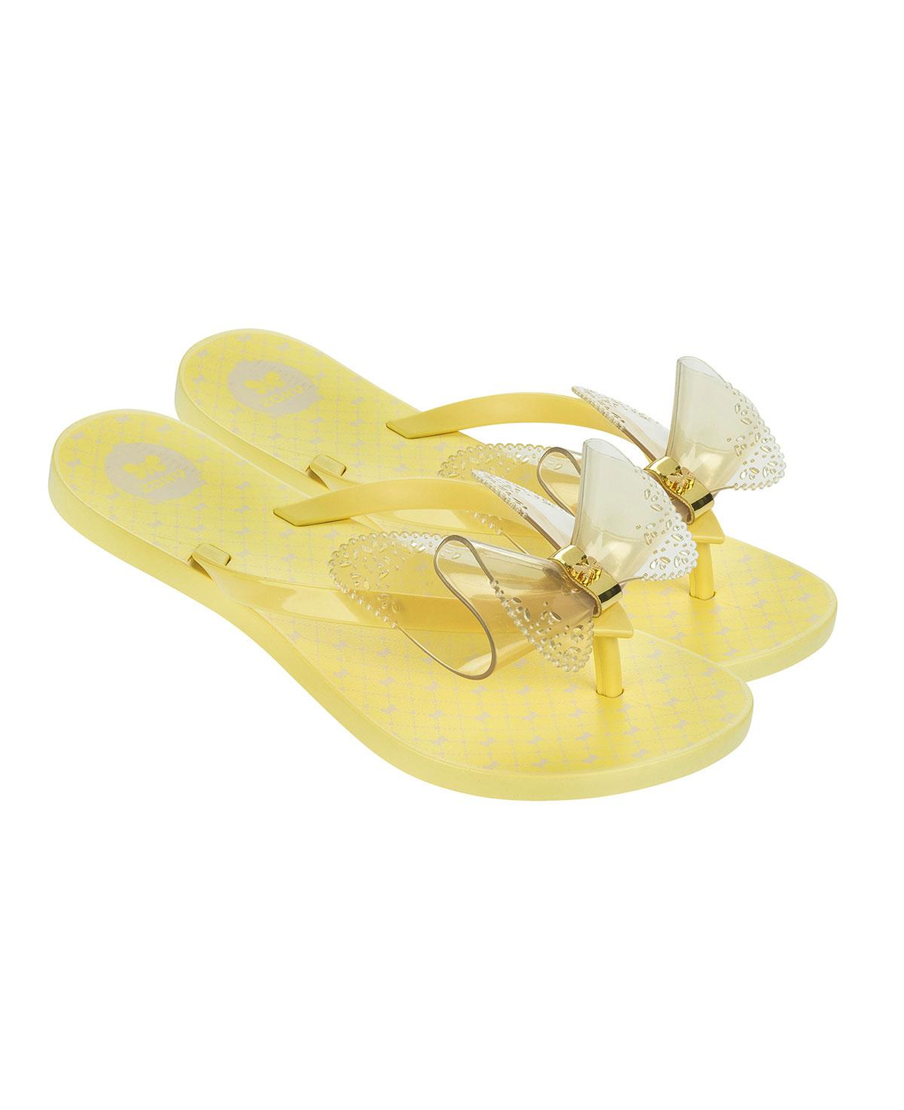 Fresh Butterfly Çocuk Parmak Arası Terlik Sarı 25/34