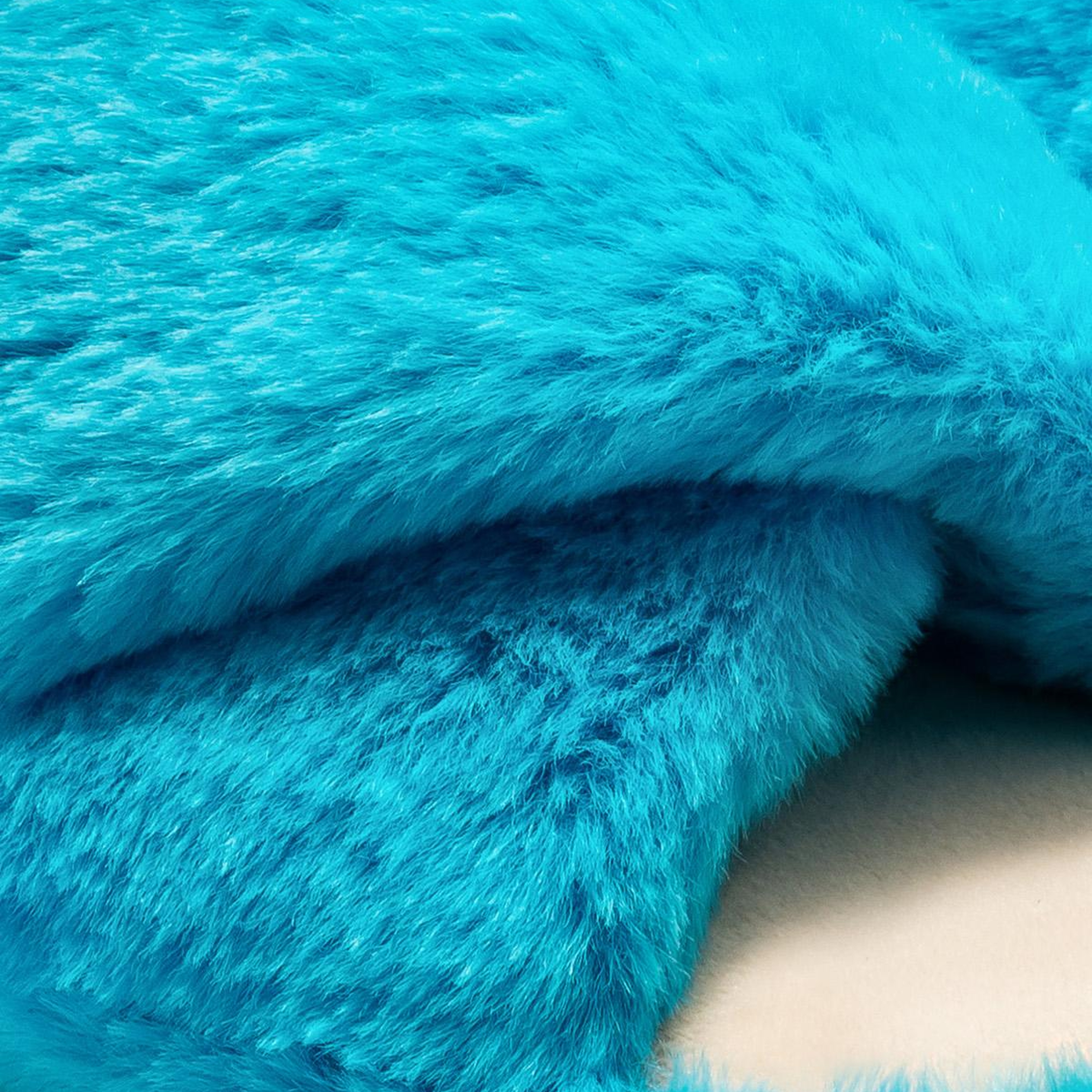 Çapraz Peluş Kadın Ev Terliği Mavi 36/41