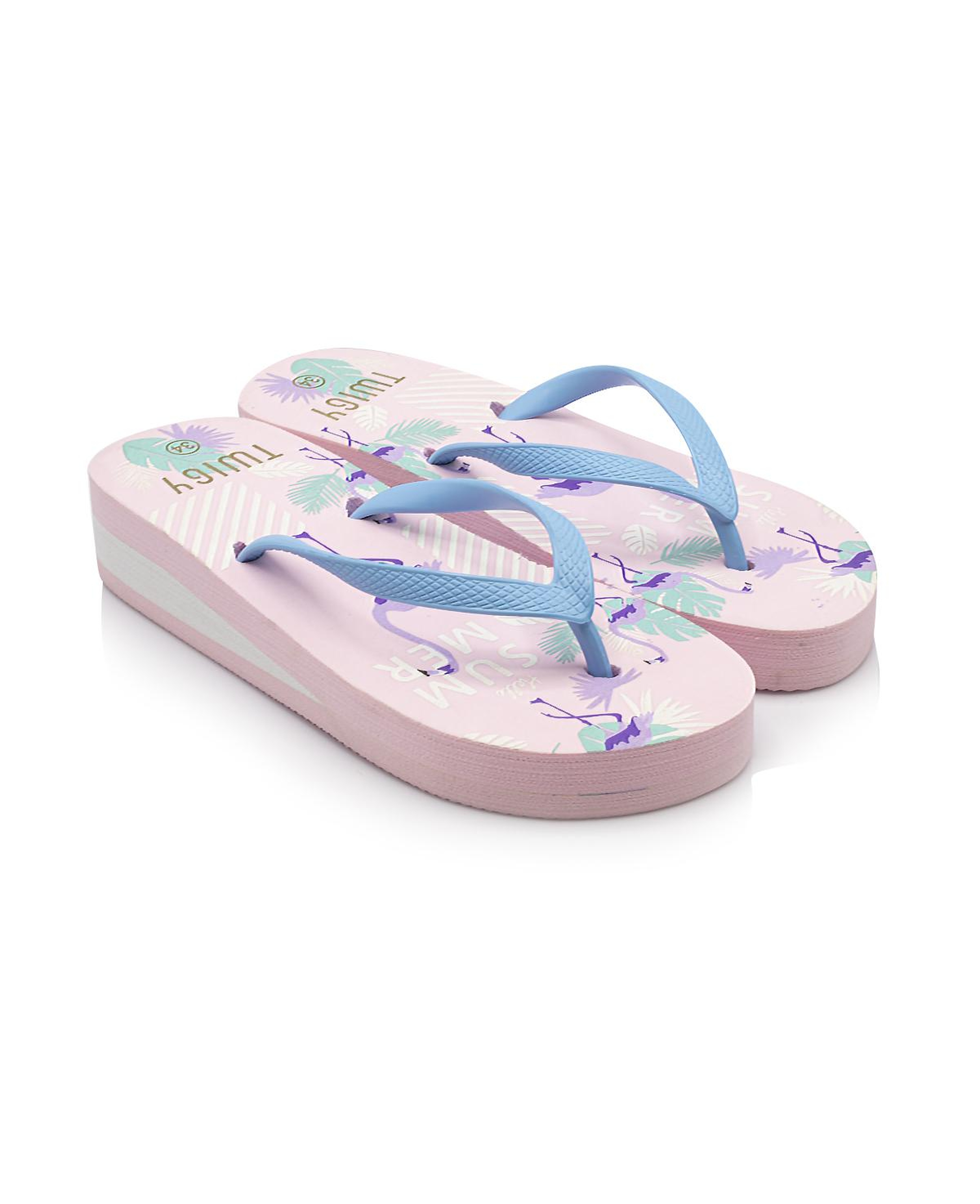 Haya Çocuk Parmak Arası Terlik Pembe 28/35