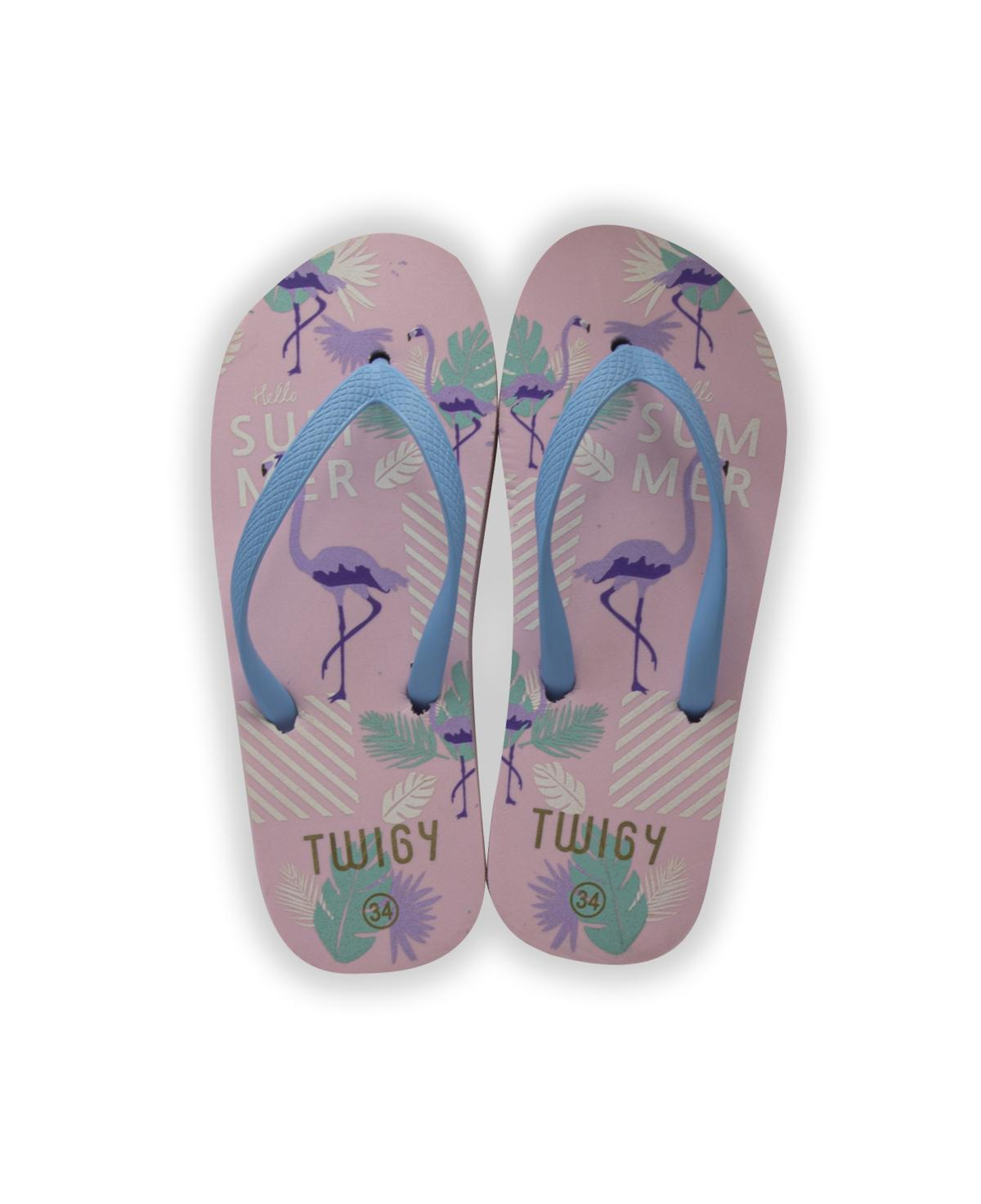 Haya Çocuk Parmak Arası Terlik Pembe 28/35