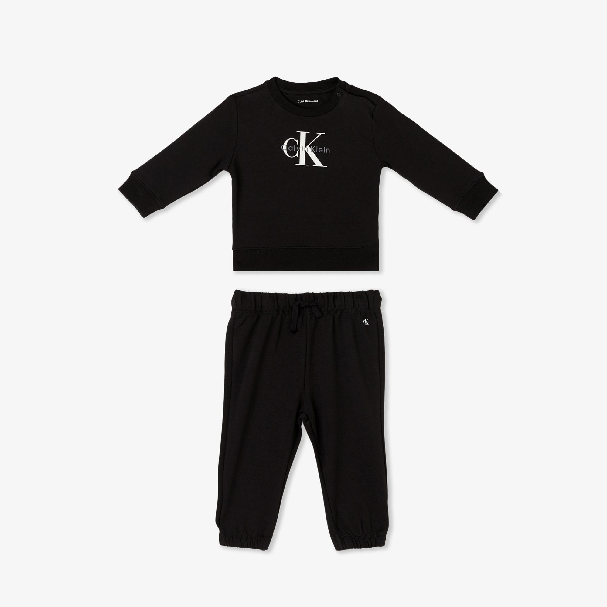 Calvin Klein Monogram Starter Siyah Bebek Takımı