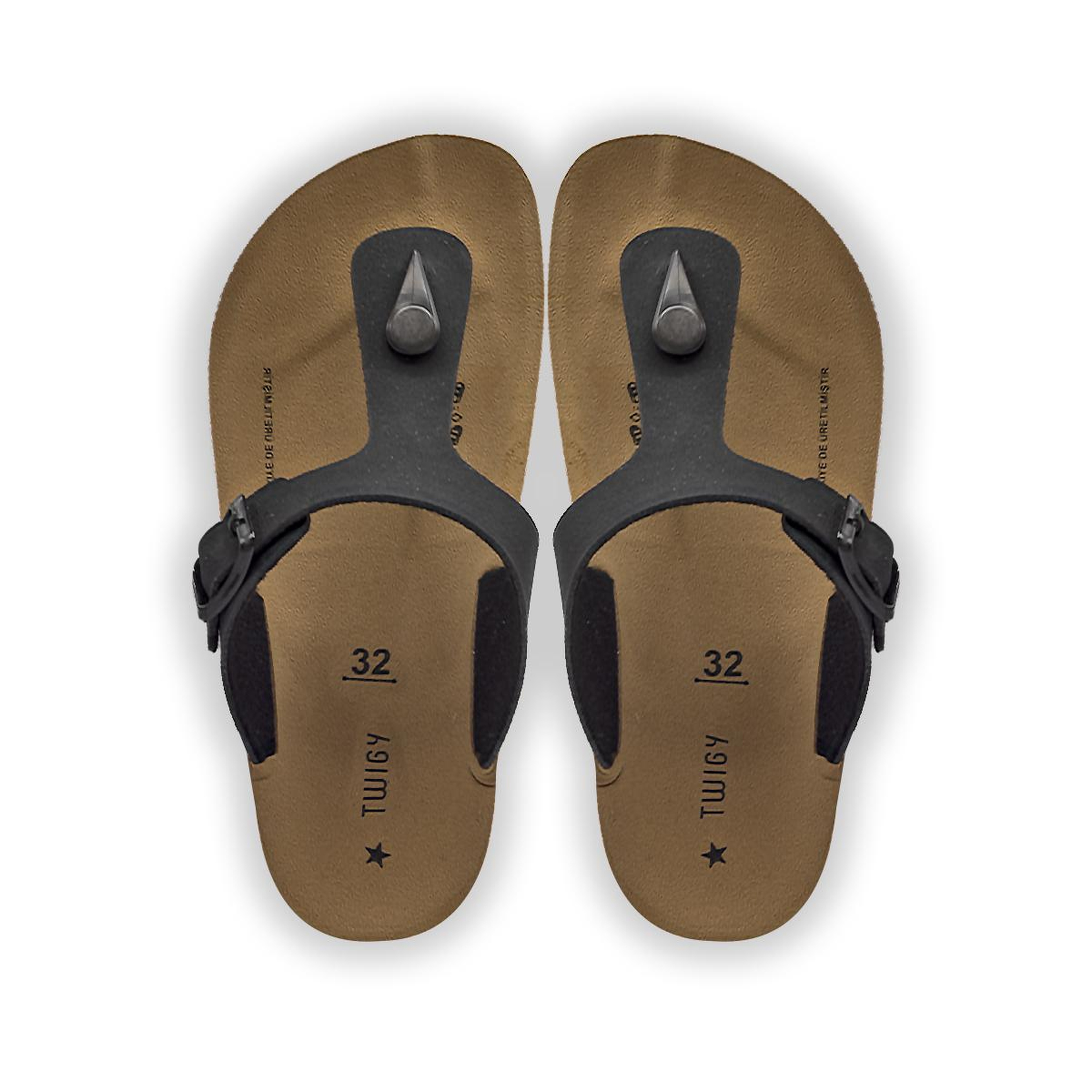 Fredy Çocuk Terlik Siyah 30/35