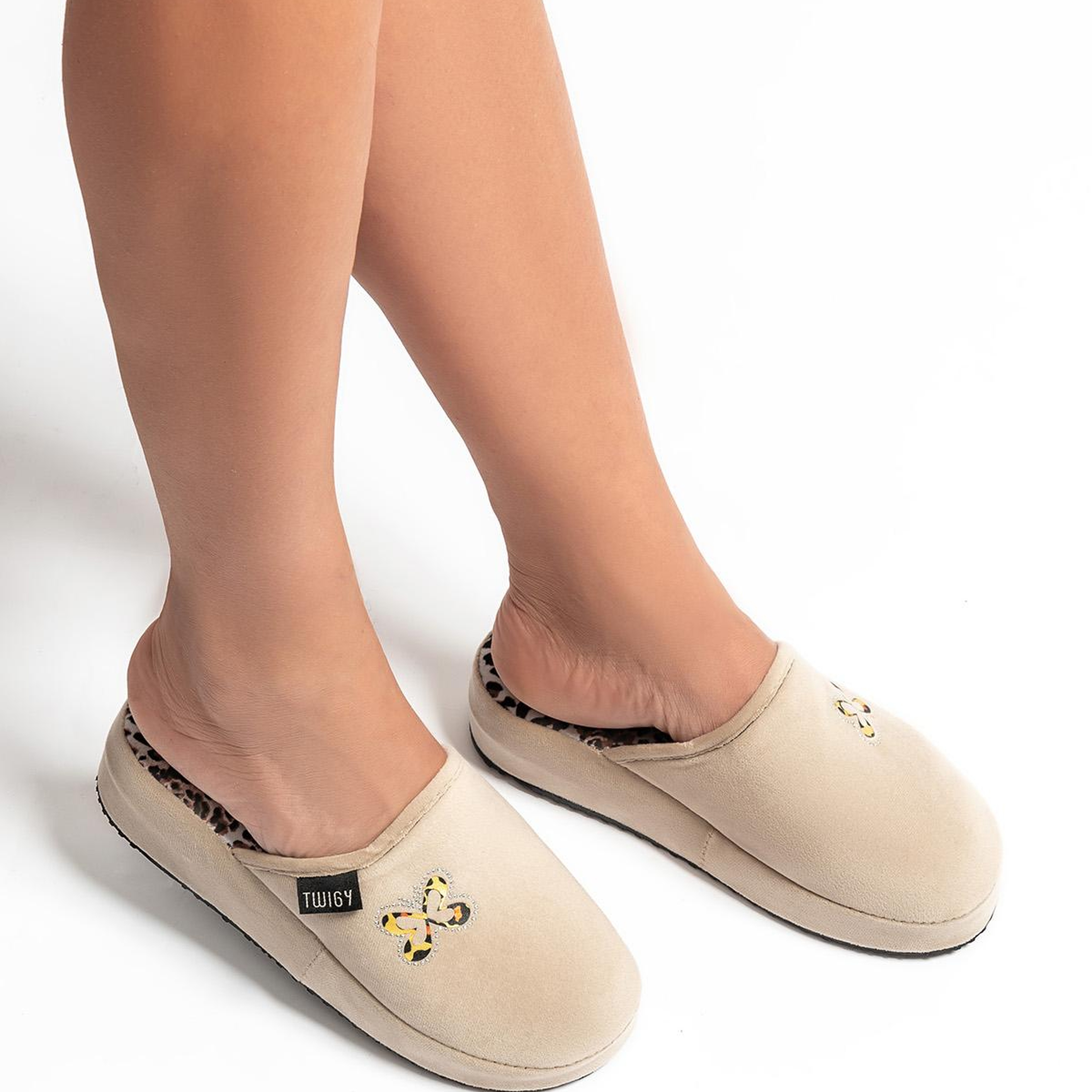 Kelebek Kadın Ev Terliği Bej 36/40