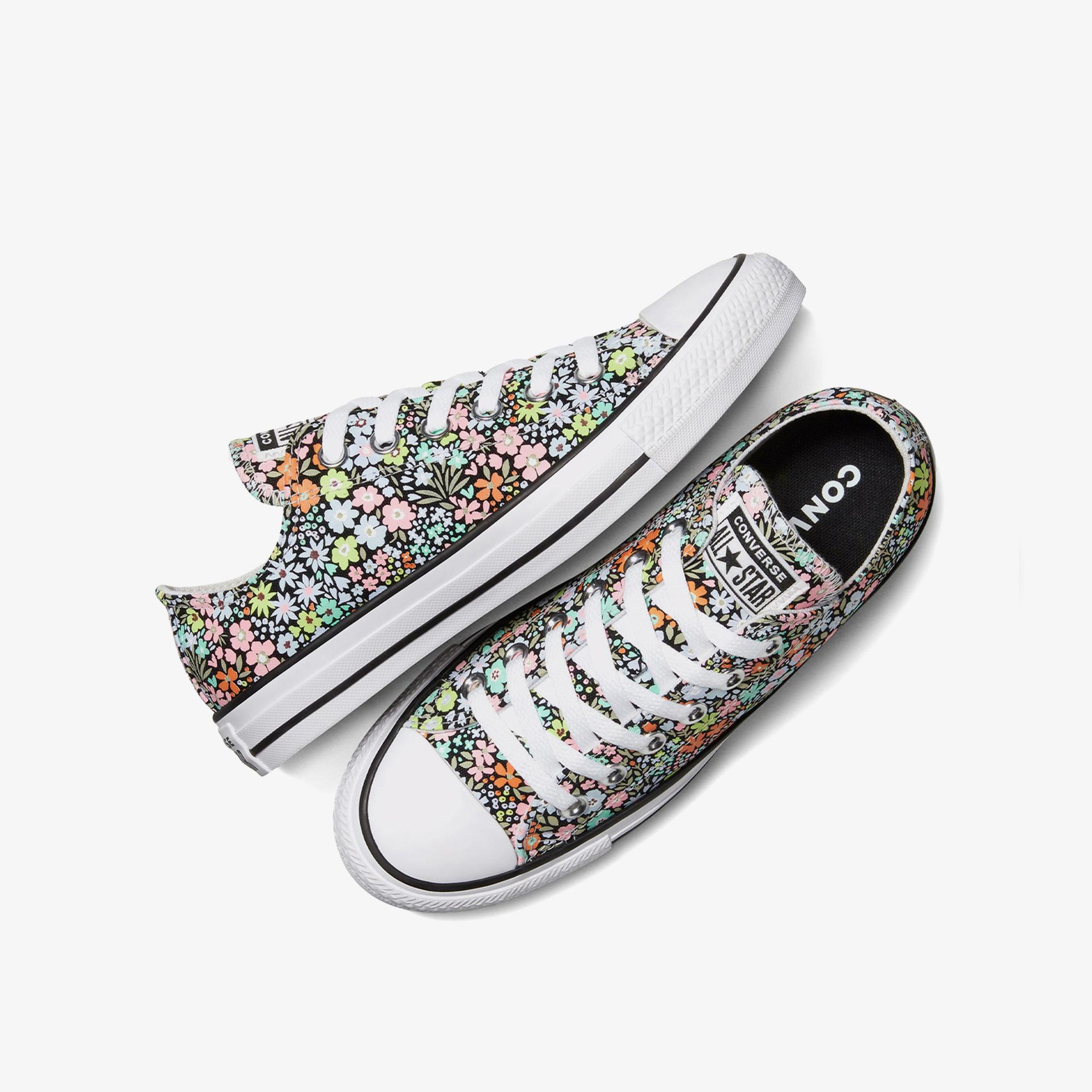 Converse Chuck Taylor All Star Mini Flowers Unisex Mavi Sneaker