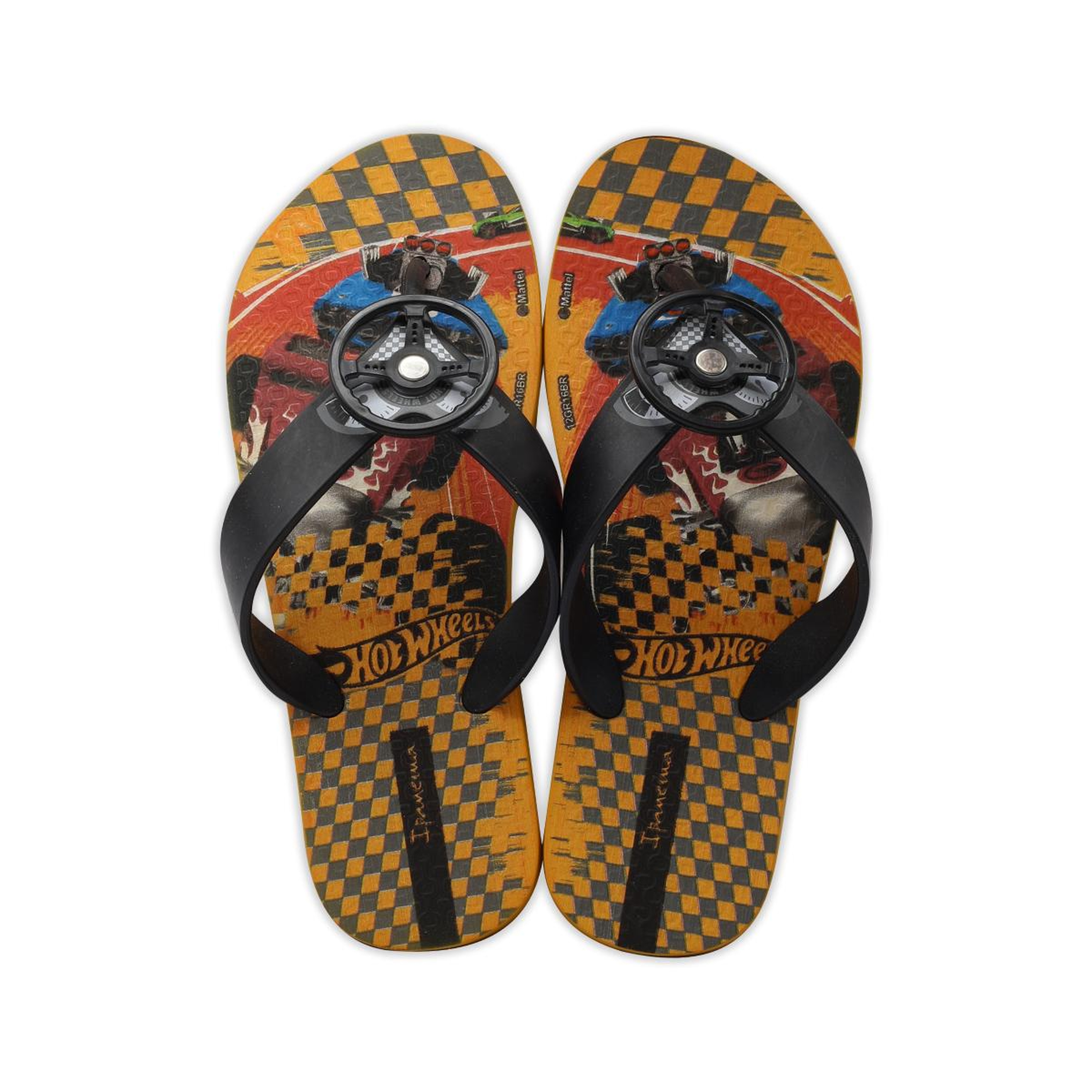 Hot Wheels Çocuk Parmak Arası Terlik Sarı 25/34