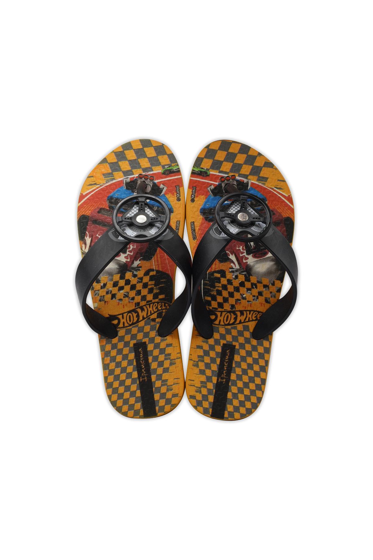 Hot Wheels Çocuk Parmak Arası Terlik Sarı 25/34