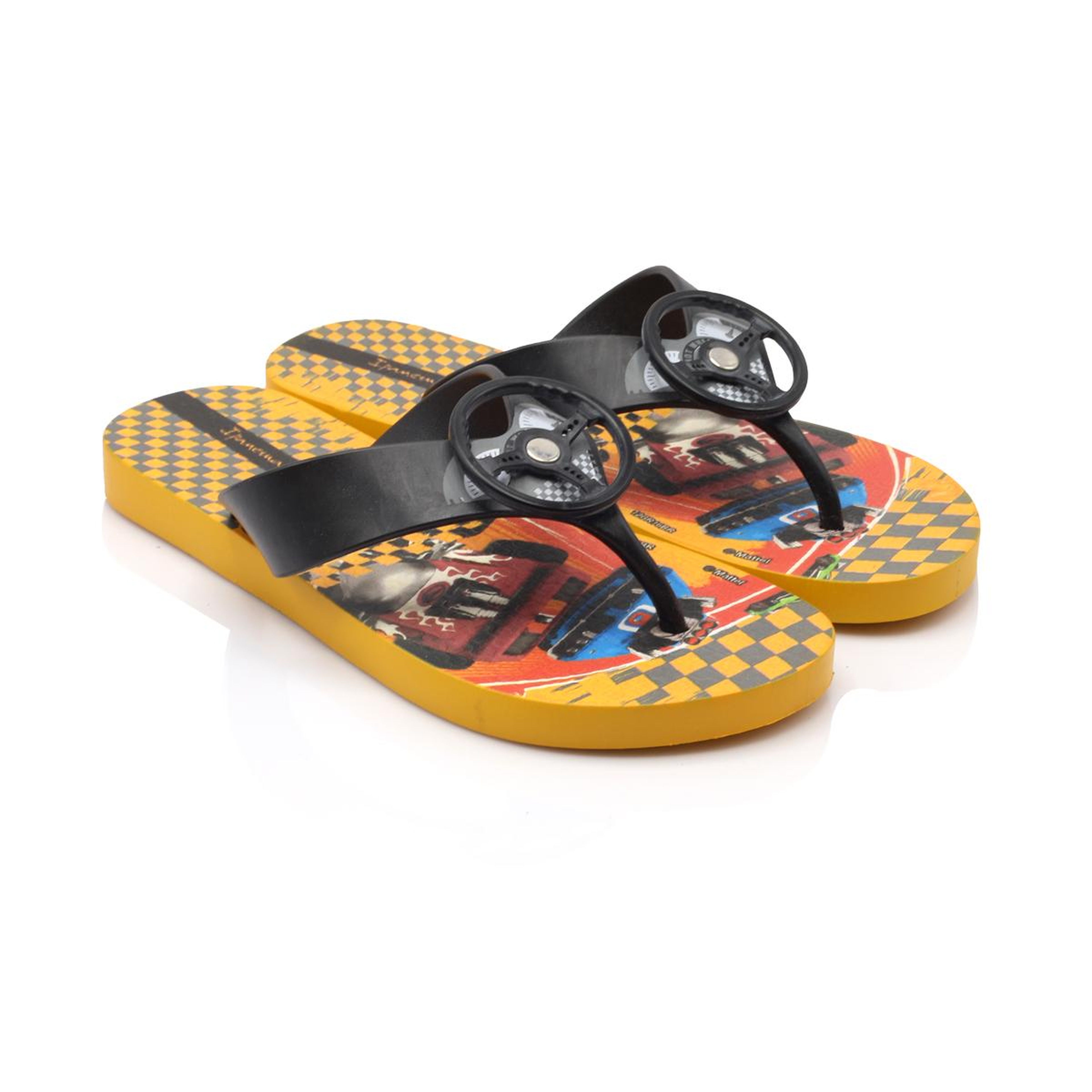 Hot Wheels Çocuk Parmak Arası Terlik Sarı 25/34