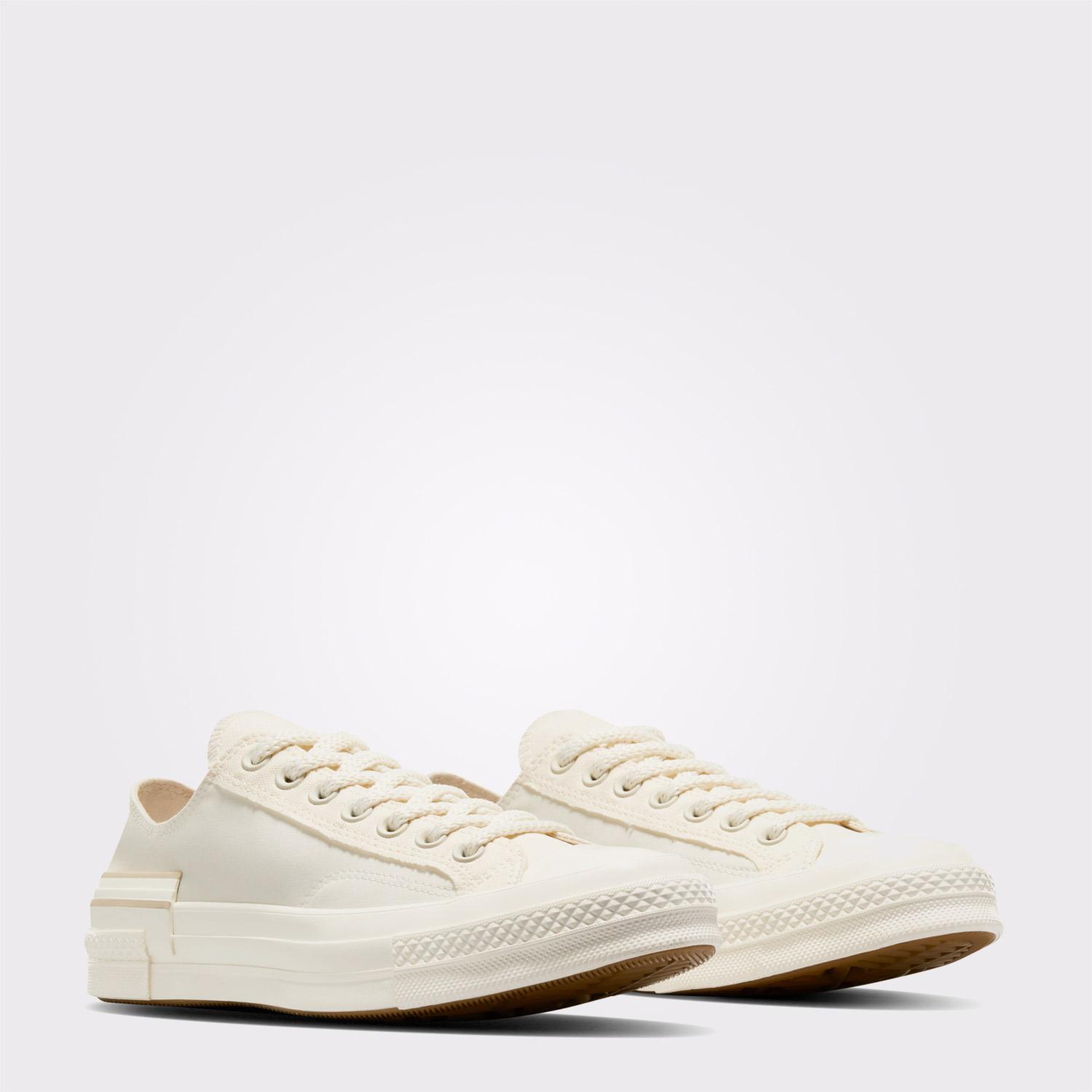 Converse Chuck 70 Hacked Heel Unisex Krem Platform Sneaker