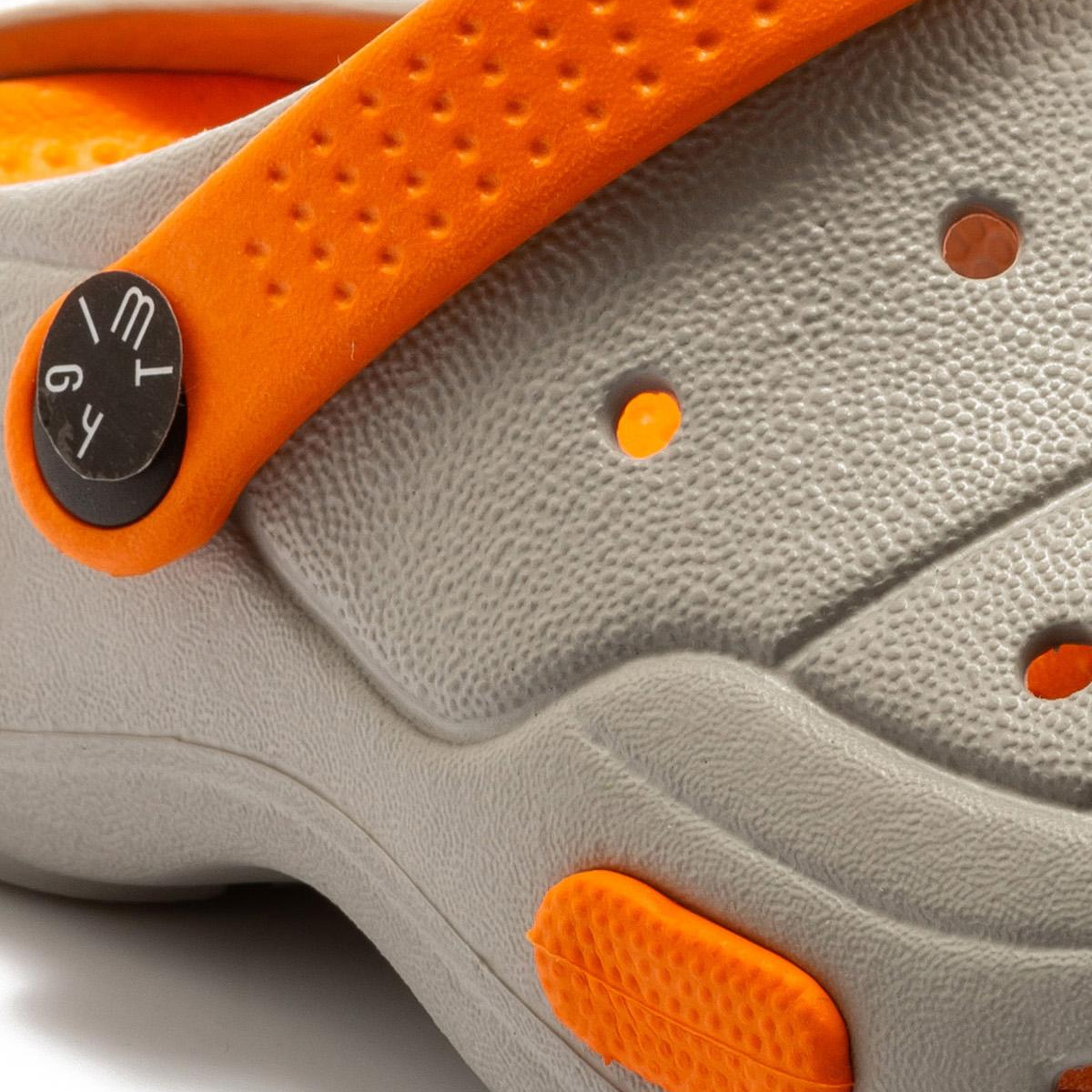 Juli Çocuk Sabo Terlik Gri Turuncu 30/35