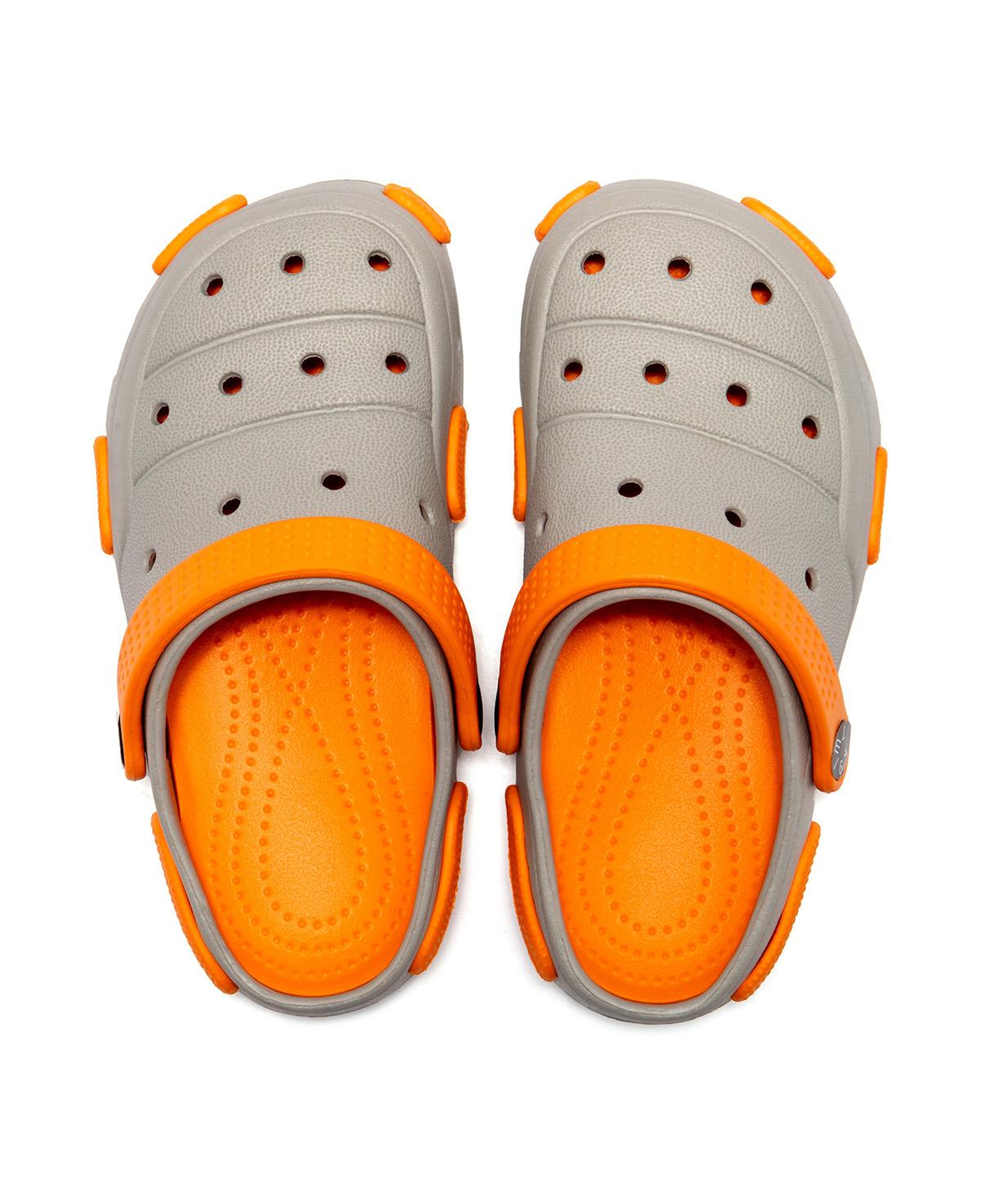 Juli Çocuk Sabo Terlik Gri Turuncu 30/35