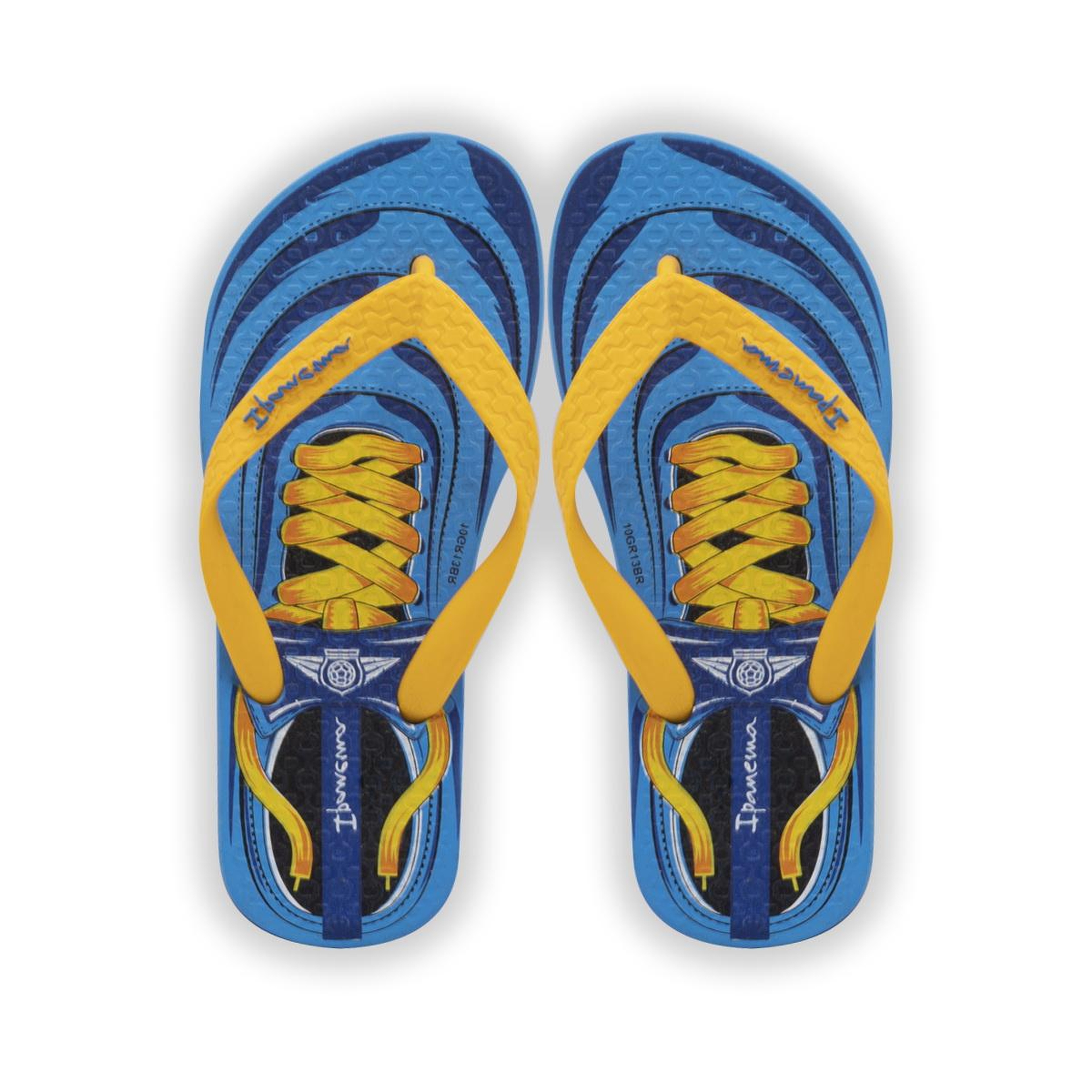 Cls IV Çocuk Parmak Arası Terlik Mavi Sarı 25/34