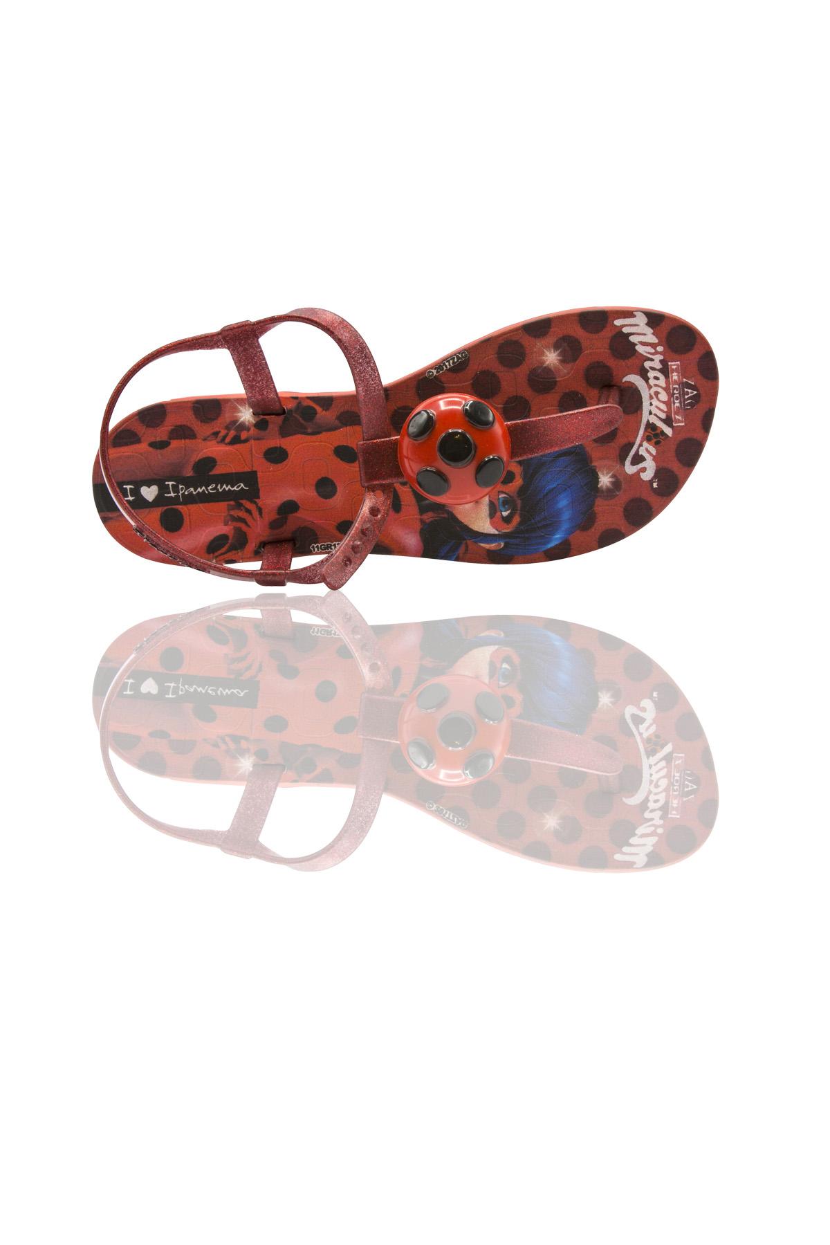 Ladybug Çocuk Sandalet Kırmızı 30/35