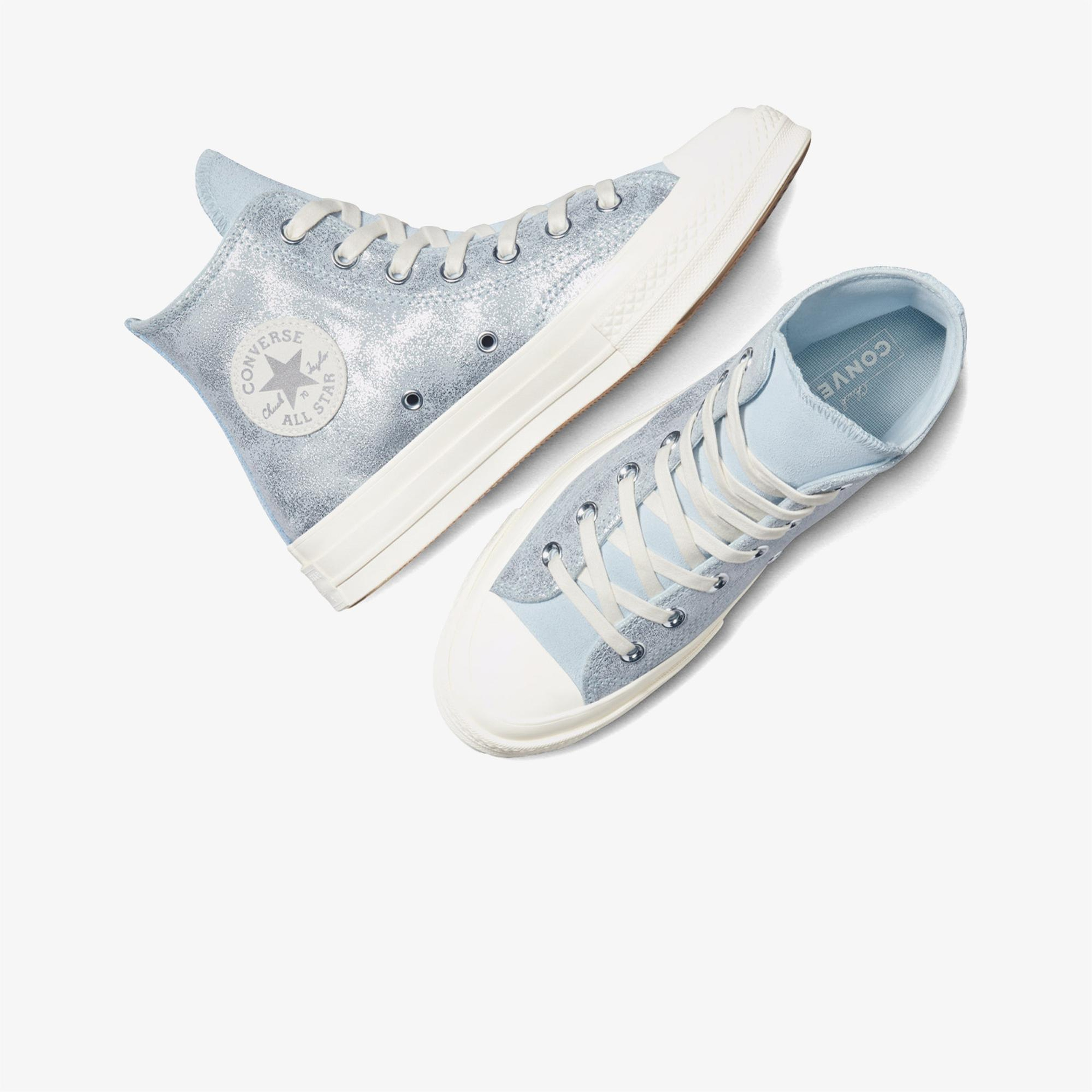 Converse Chuck 70 Unisex Mavi Süet Sneaker