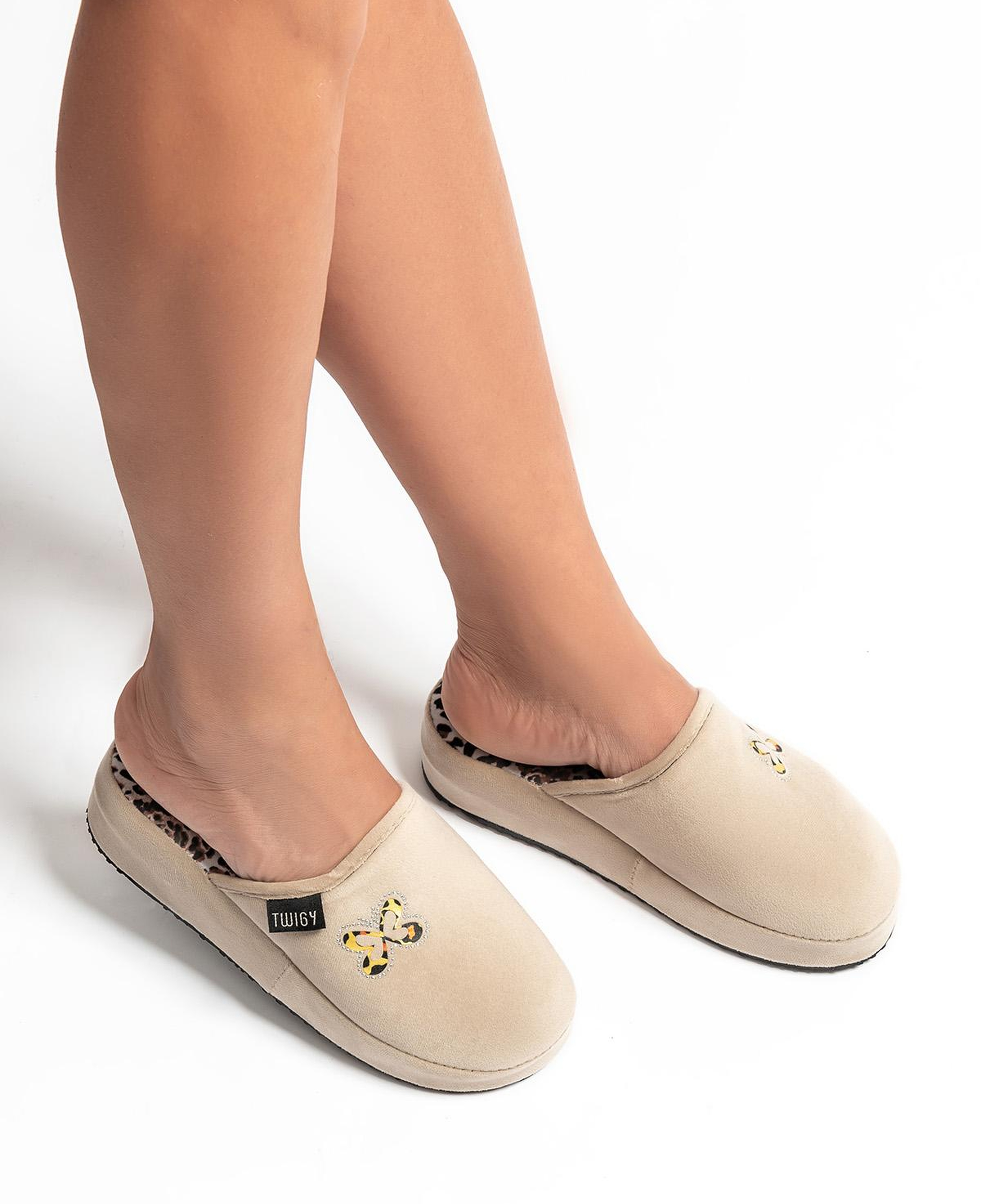 Kelebek Kadın Ev Terliği Bej 36/40