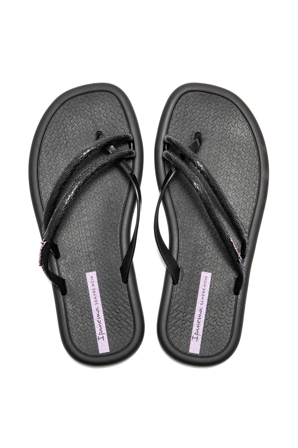 Meu Sol Rasteria Kadın Parmak Arası Terlik Siyah 37/42