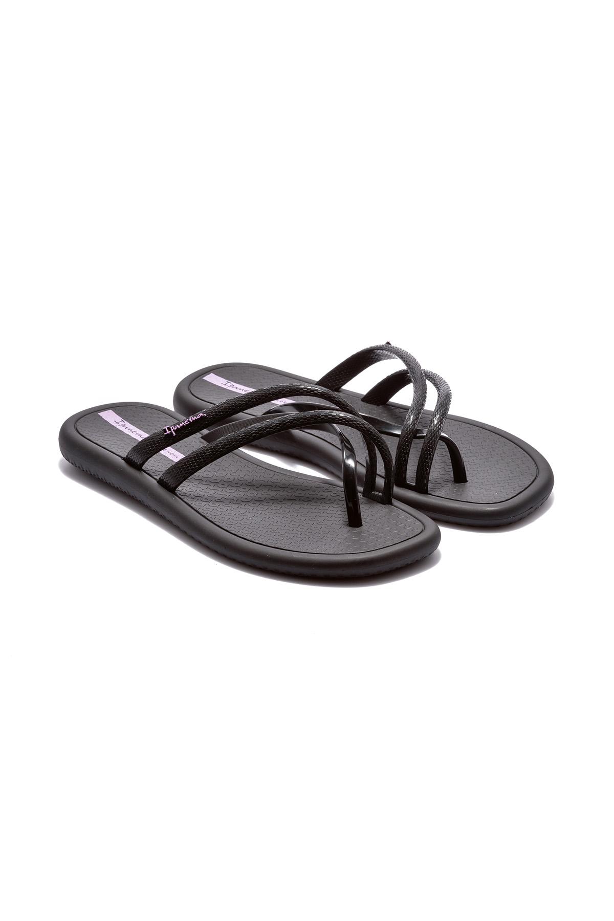 Meu Sol Rasteria Kadın Parmak Arası Terlik Siyah 37/42