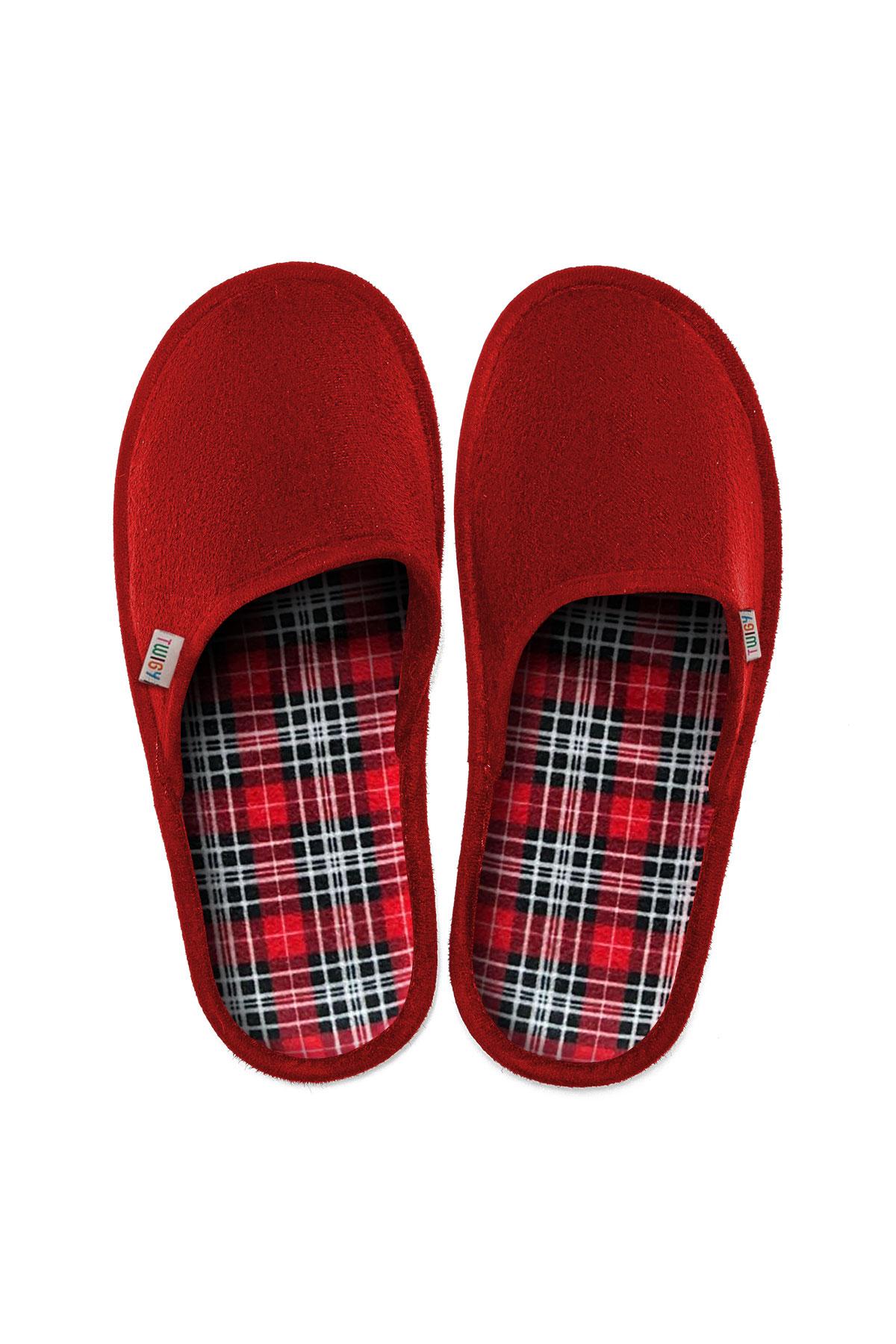 Alic Kadın, Garson Boy Ev Terliği Kırmızı 36/41