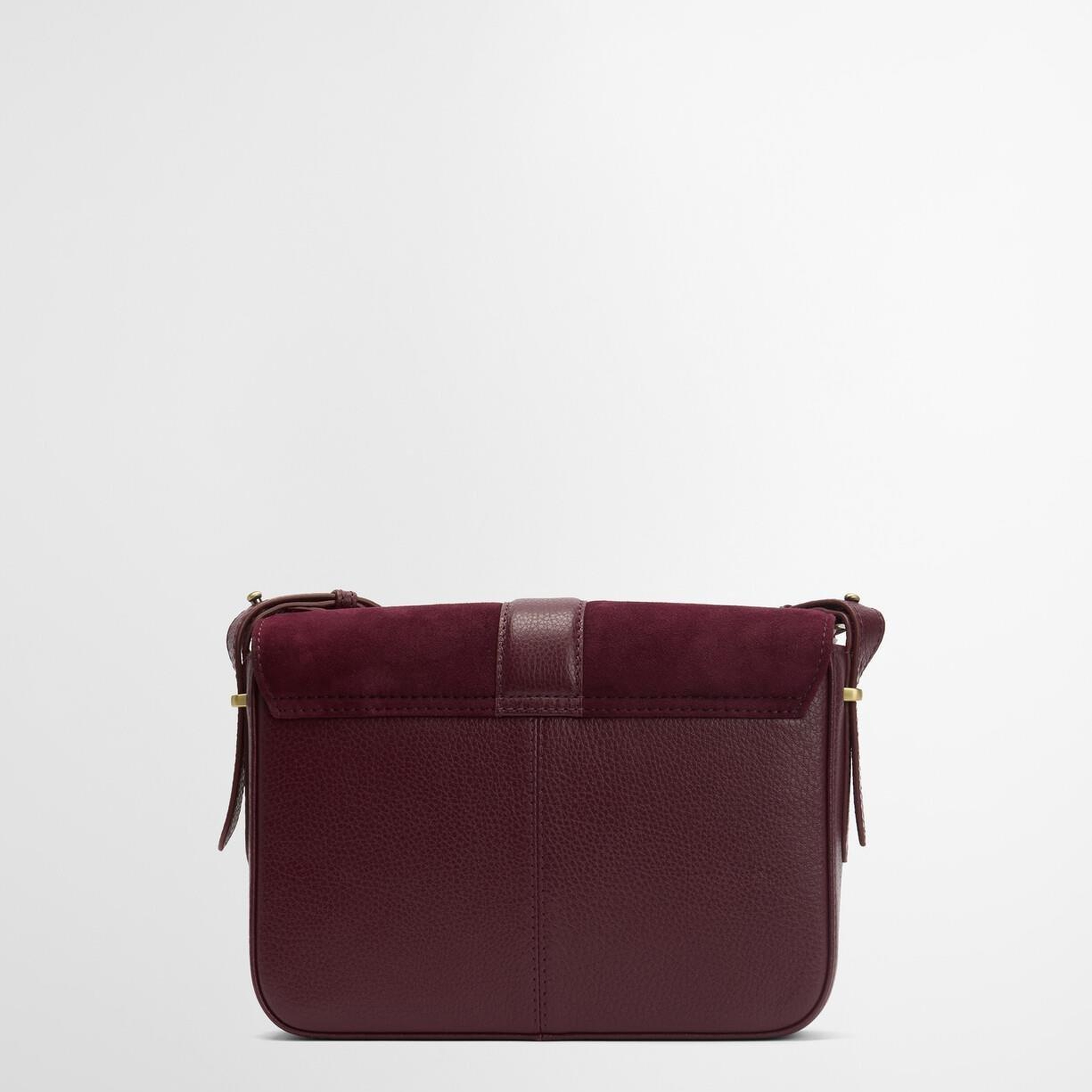 Barbour Rosa Suede & Leather Çapraz Çanta