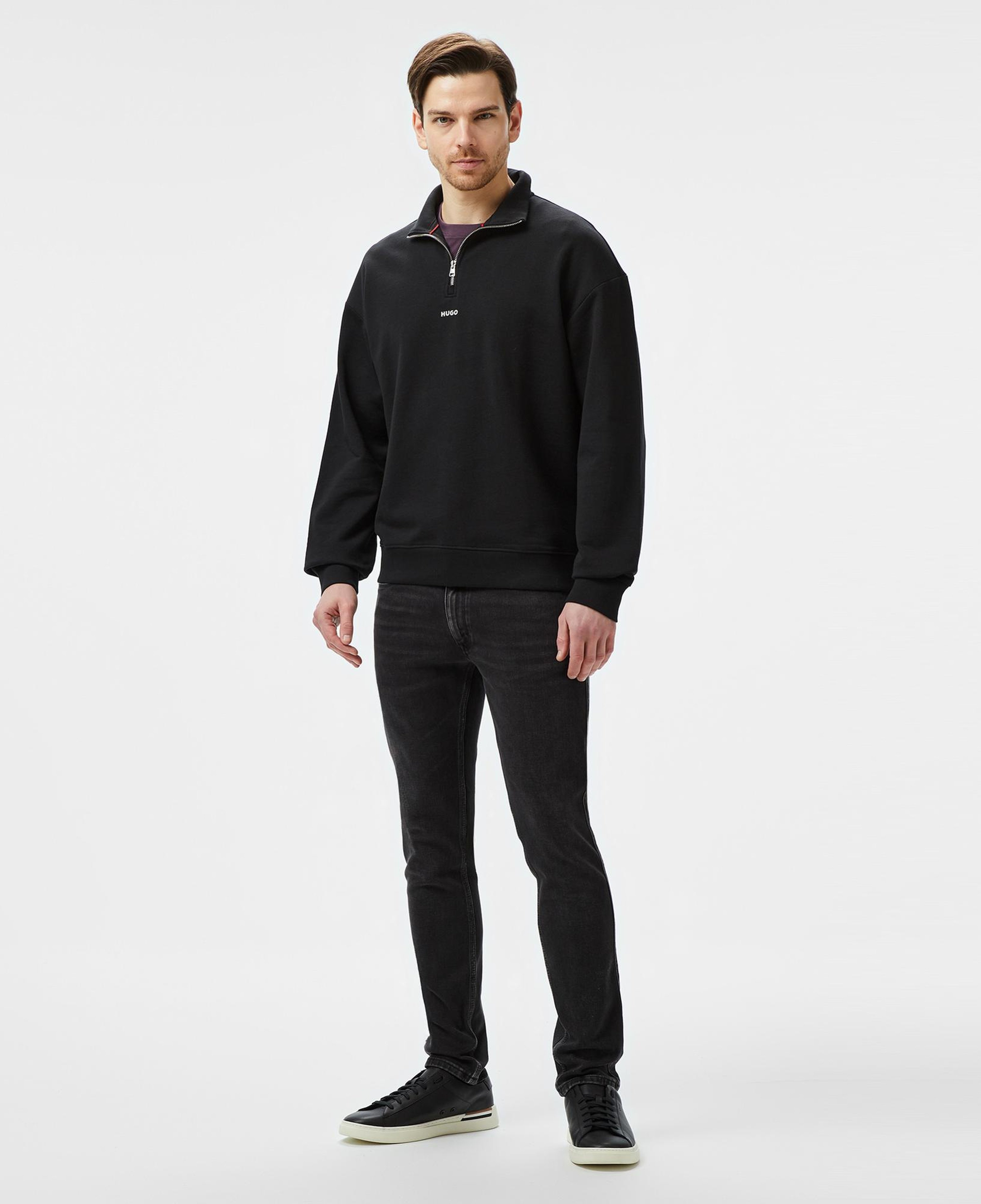Hugo Erkek Siyah Sweatshirt