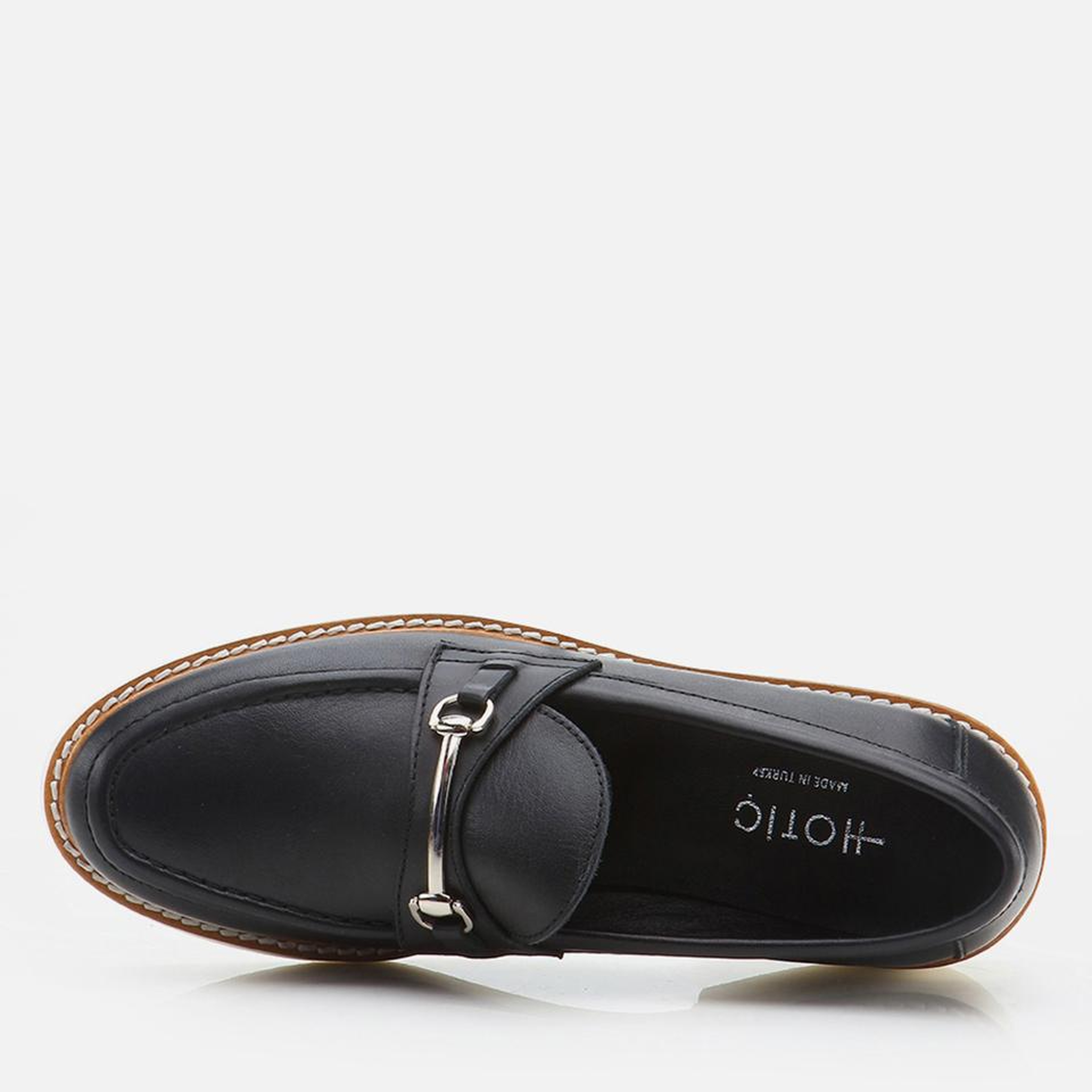 Kadın Deri Siyah Loafer