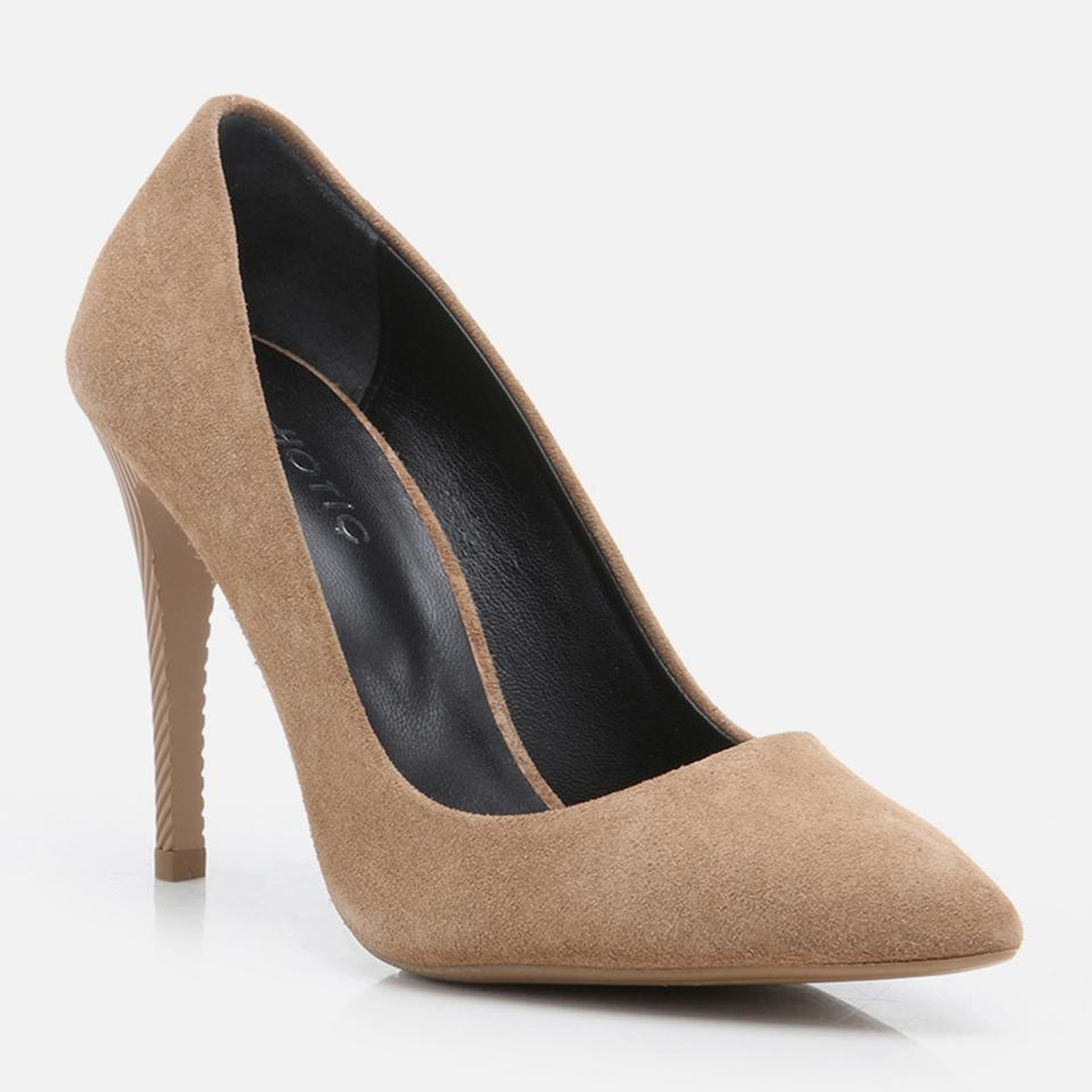 Kadın Deri Vizon Stiletto