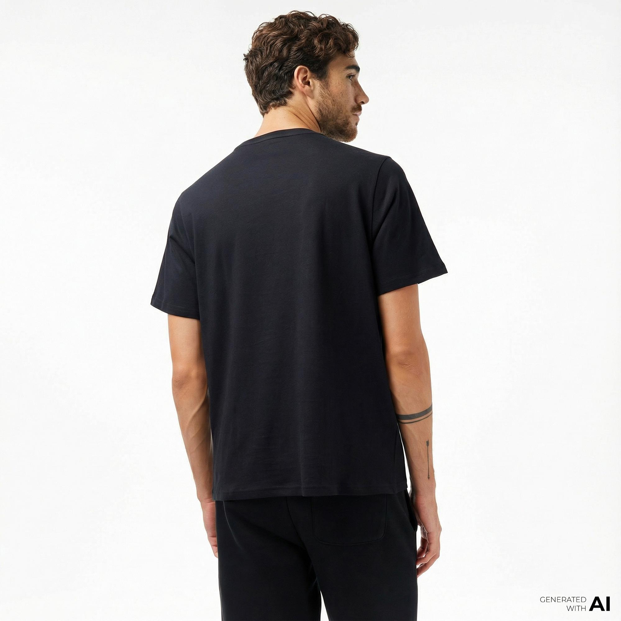 Converse Erkek Siyah T-Shirt