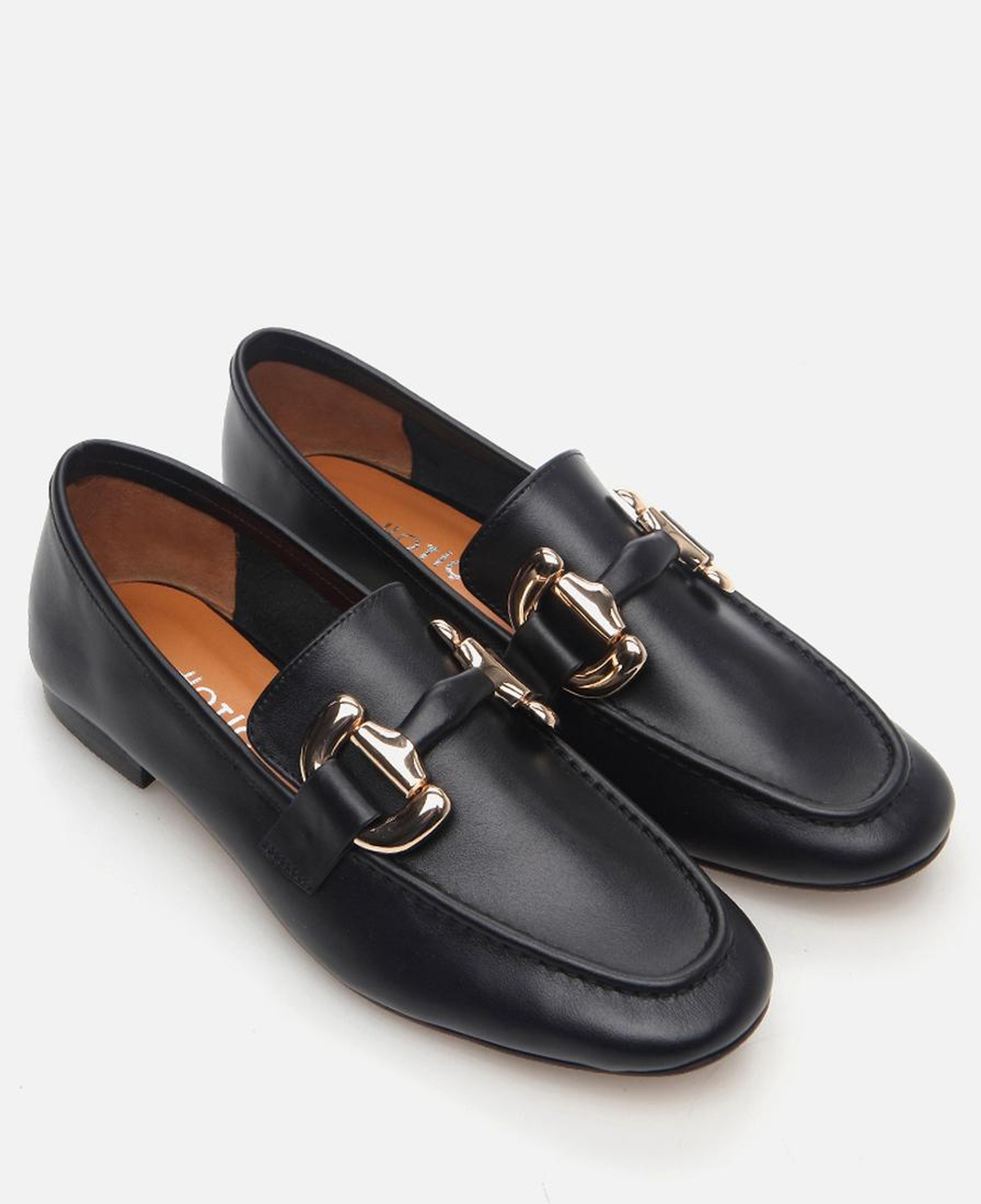 Kadın Deri Siyah Loafer