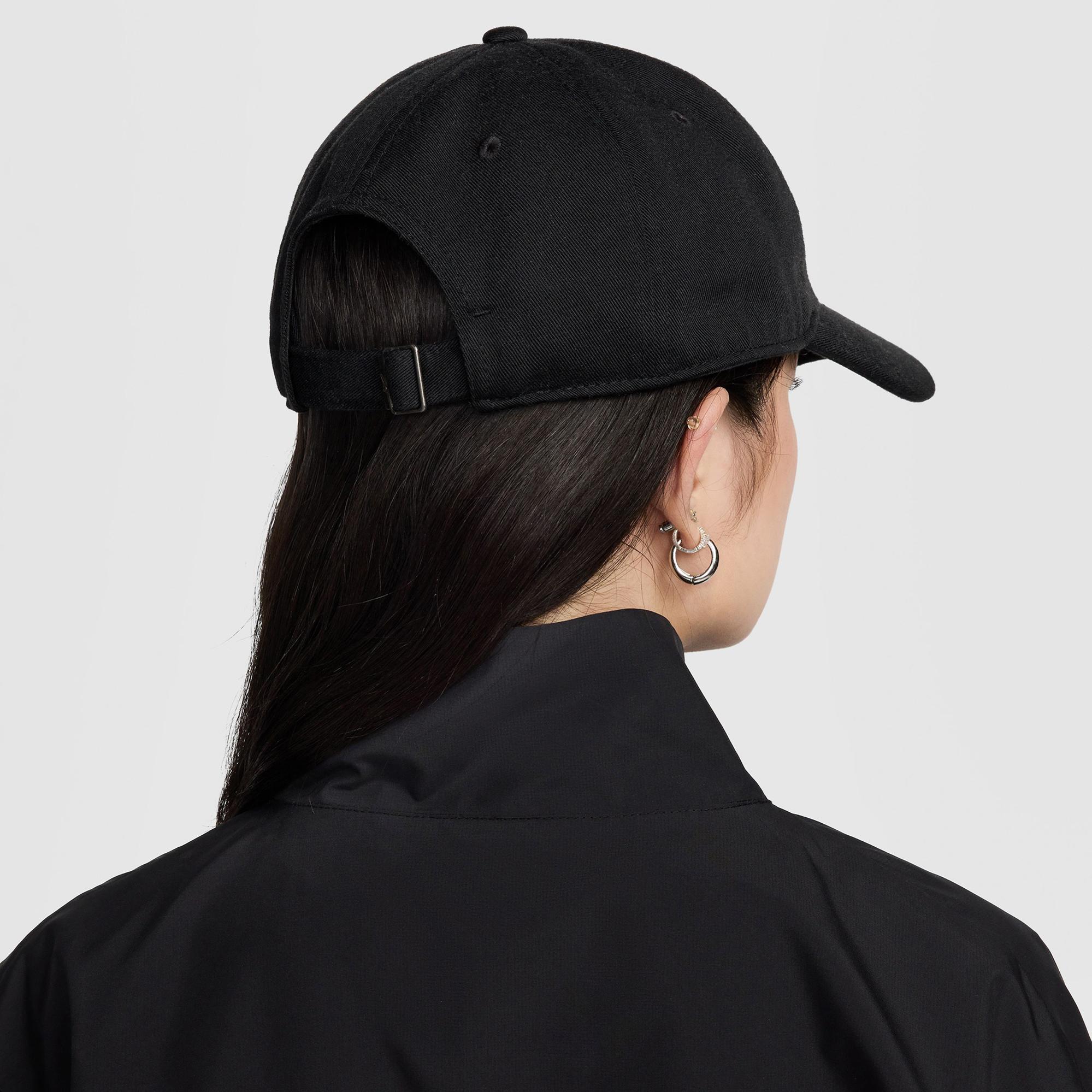 Nike Club Swoosh Unisex Siyah Şapka
