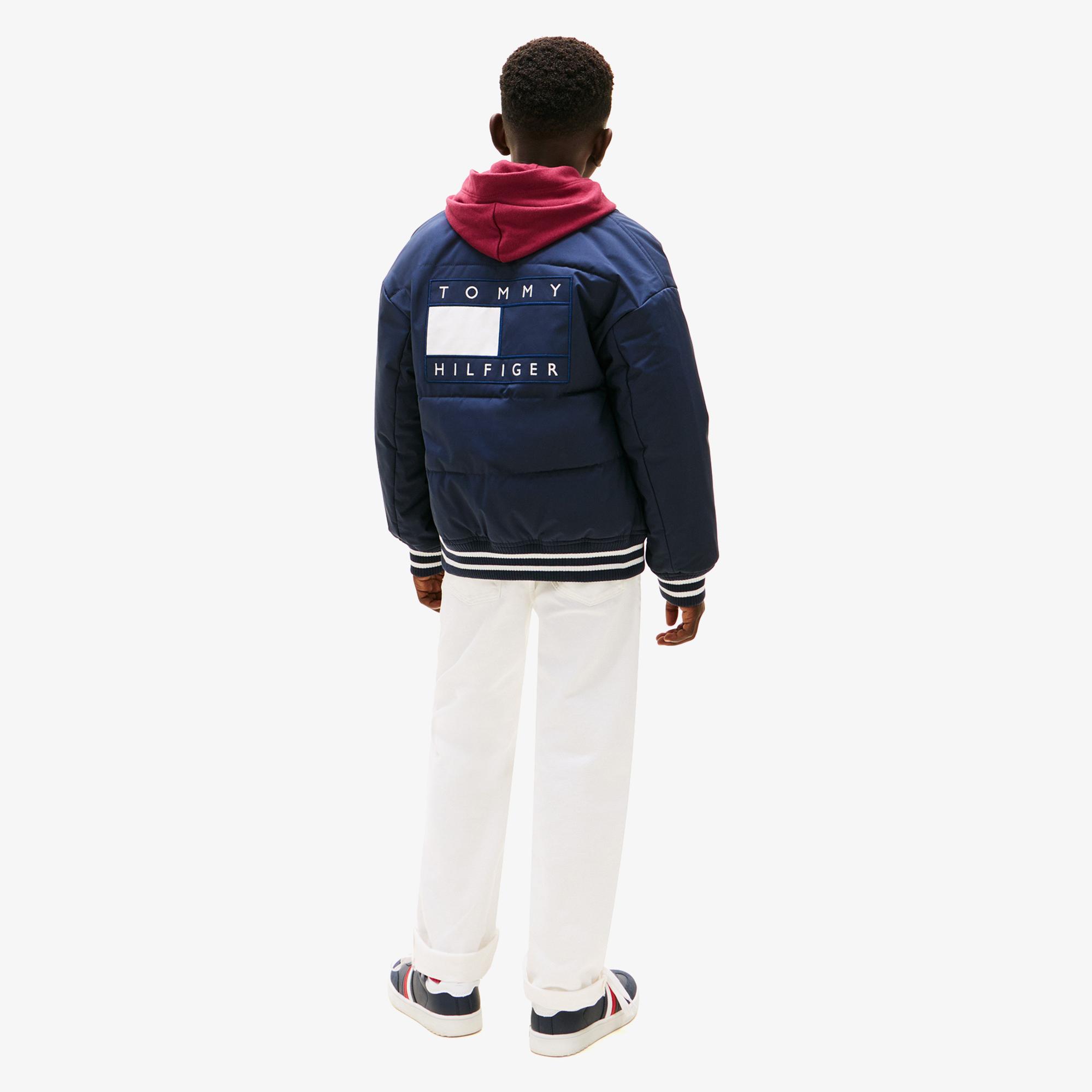 Tommy Hilfiger Seasonal Outdoors Çocuk Lacivert Ceket