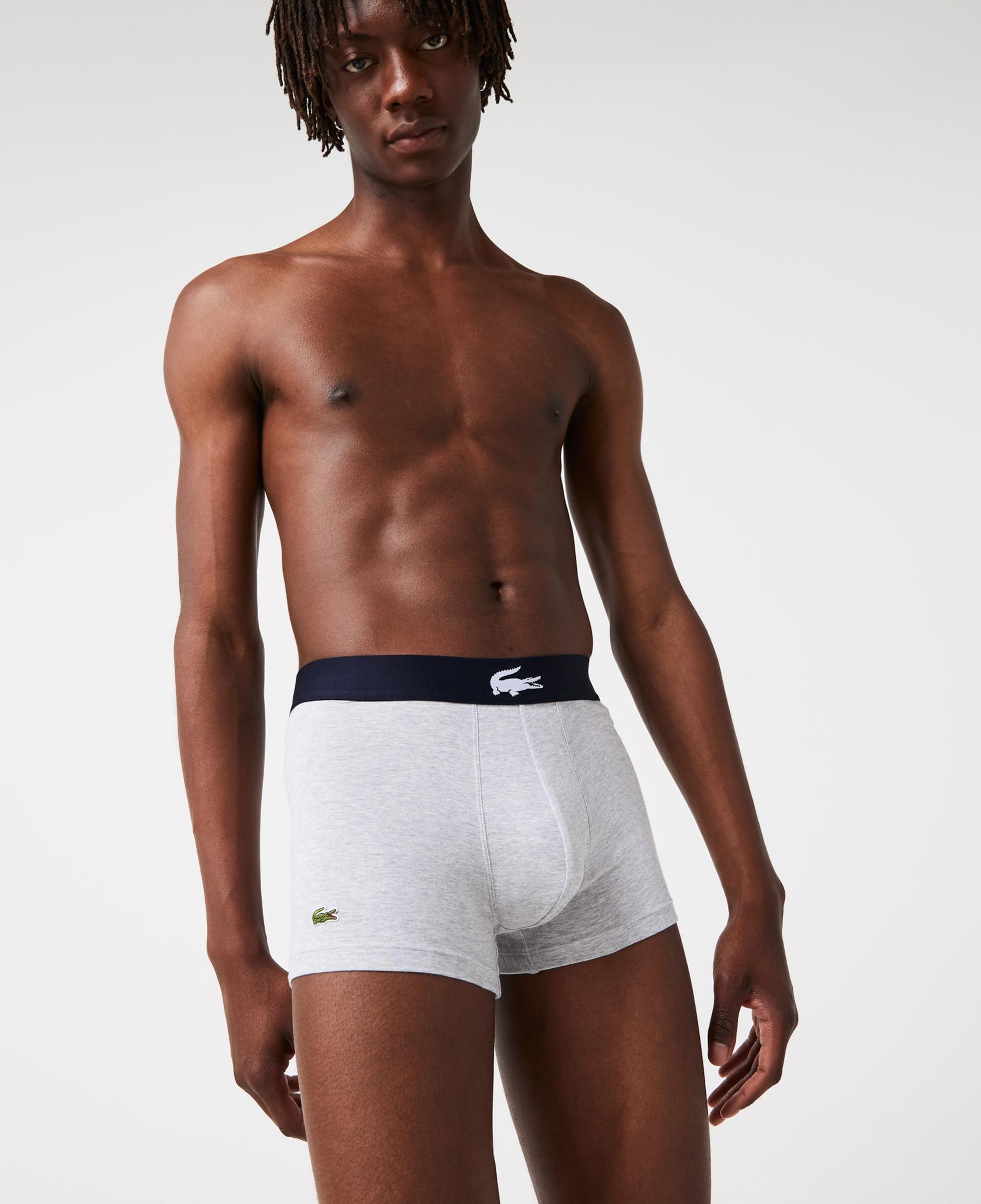 Lacoste Erkek 3'lü Lacivert Boxer
