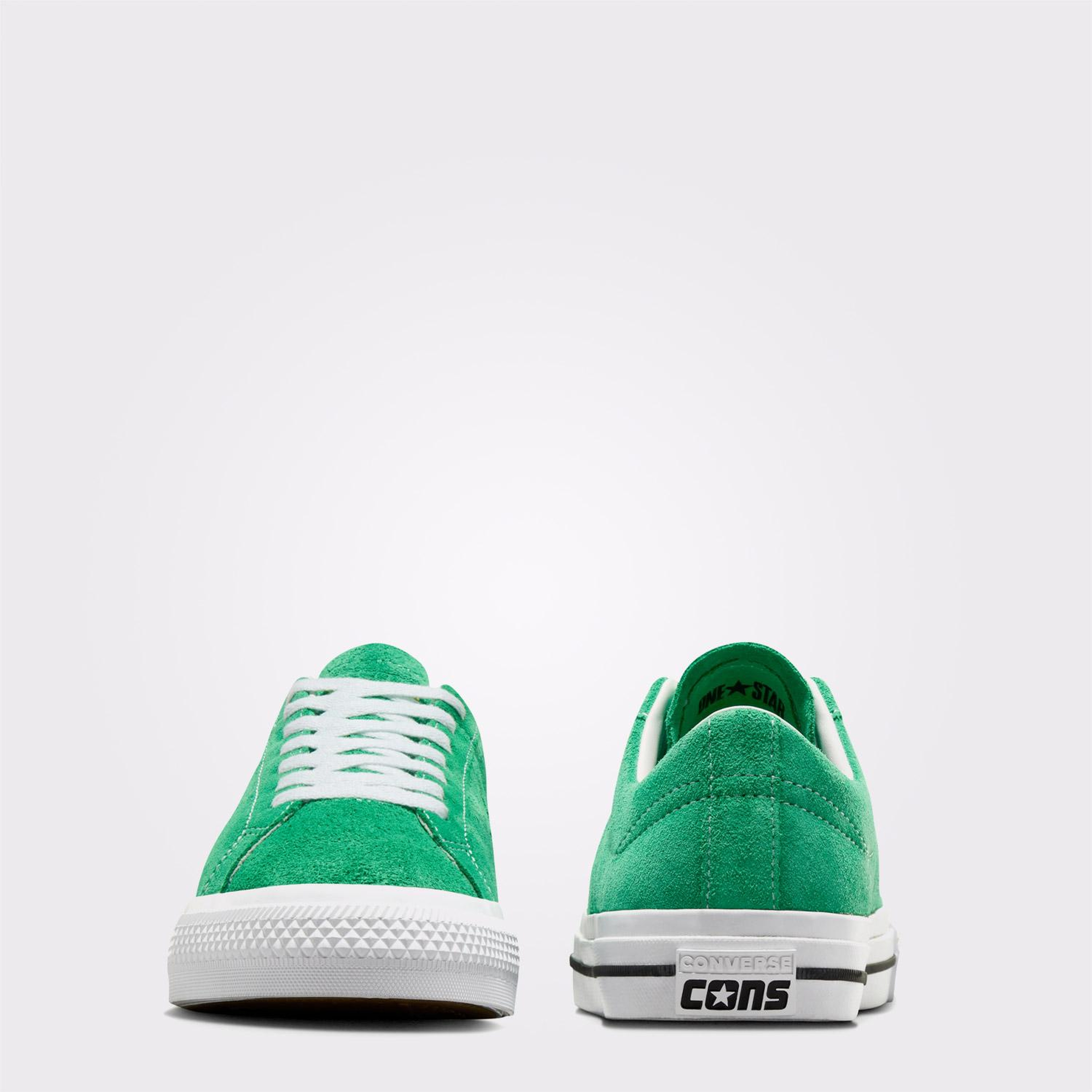 Converse One Star Pro Unisex Yeşil Süet Sneaker