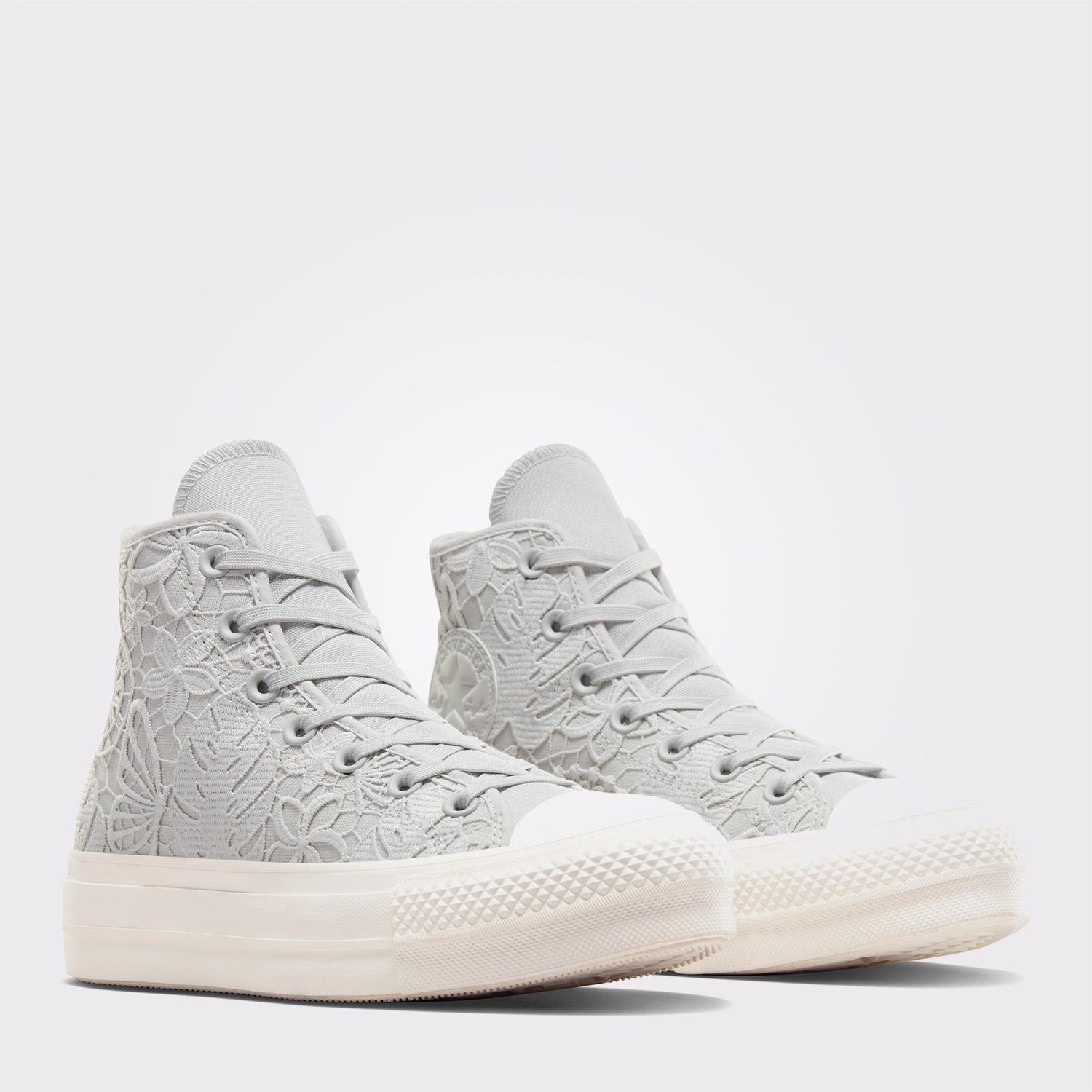 Converse Chuck Taylor All Star Lift Kadın Gri Platform Sneaker
