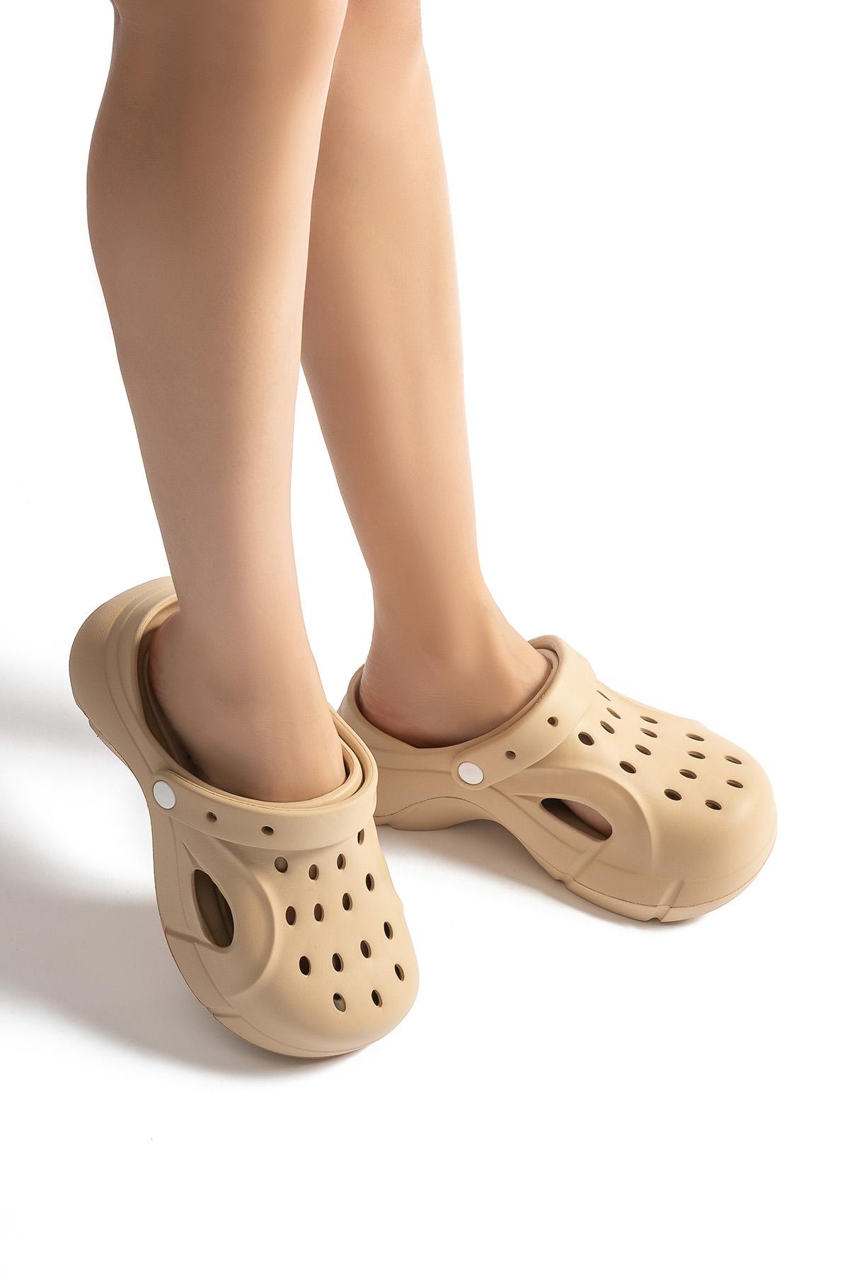 Navarra Kadın Terlik Vizon 36/40