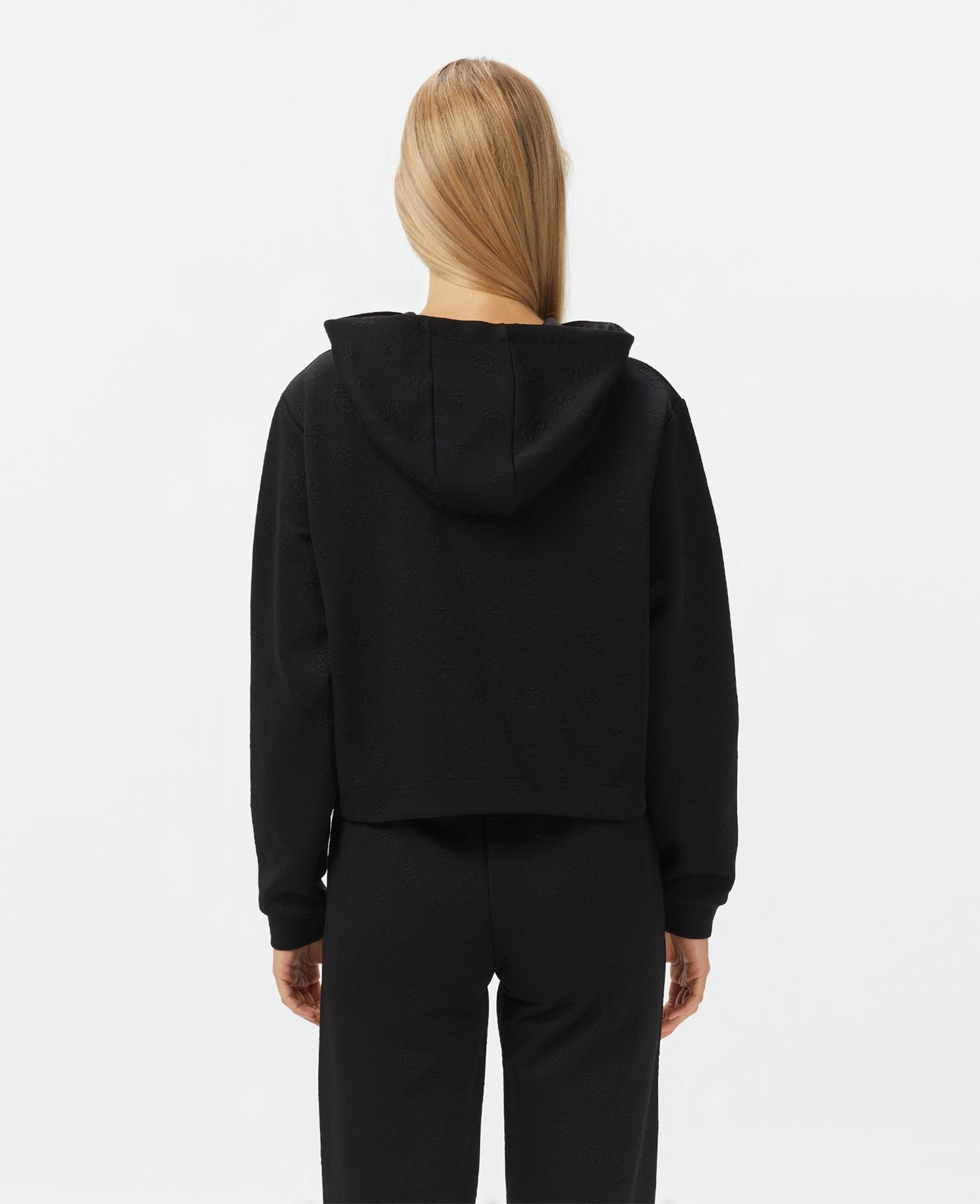 Guess Peony Kadın Siyah Hoodie