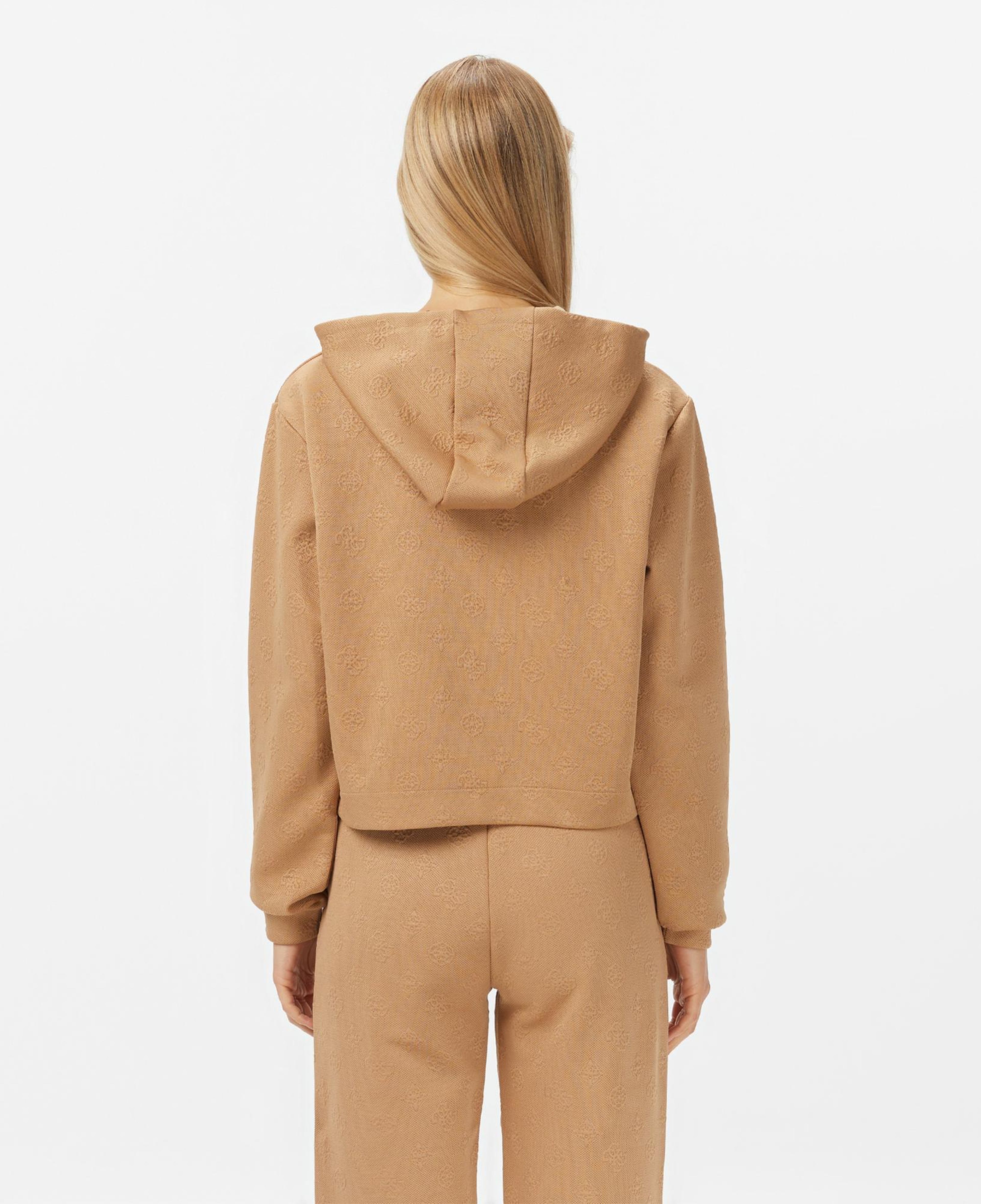 Guess Peony Kadın Kahverengi Hoodie