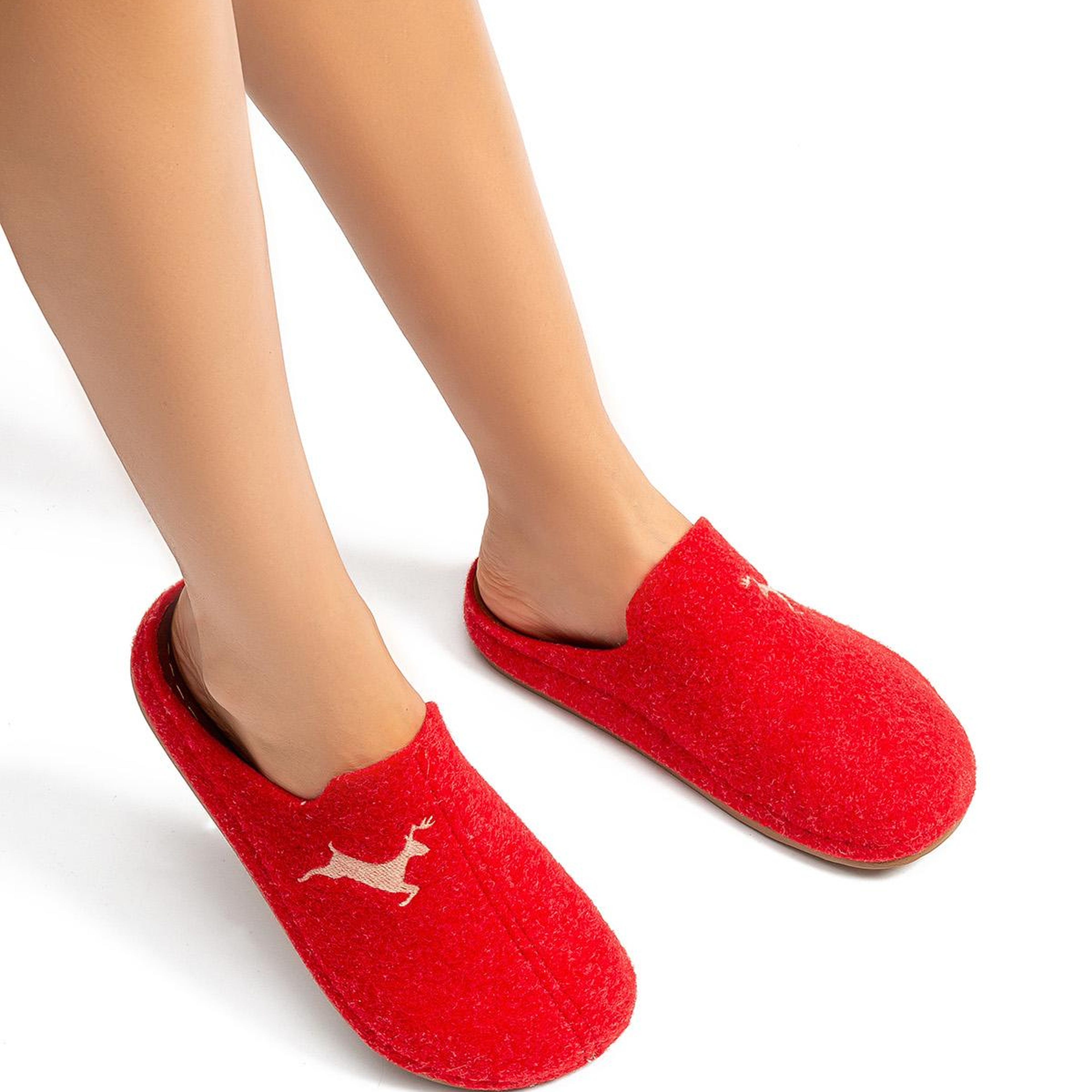 Bambi Kadın Ev Terliği Kırmızı 36/40