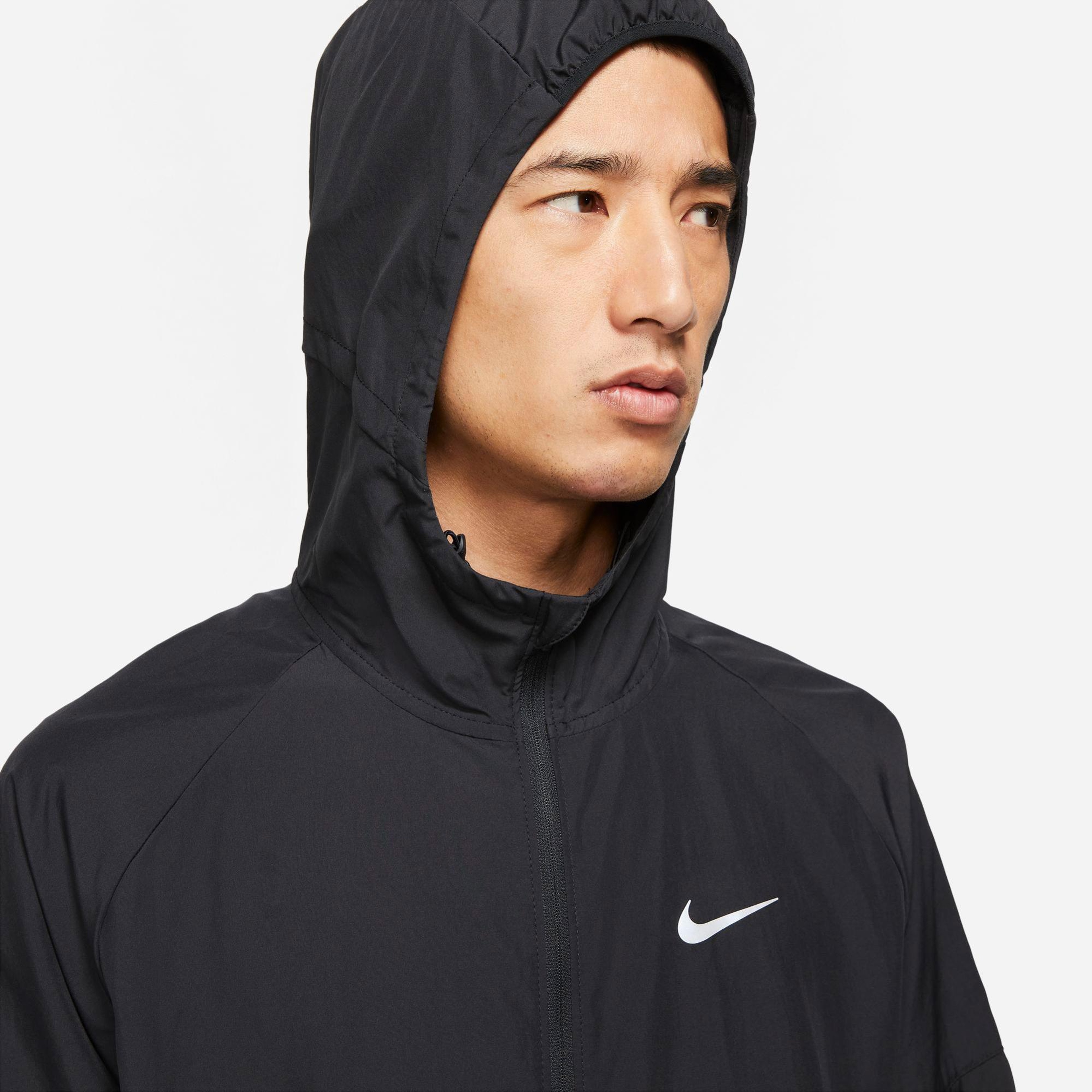 Nike Repel Miler Erkek Siyah Rüzgarlık
