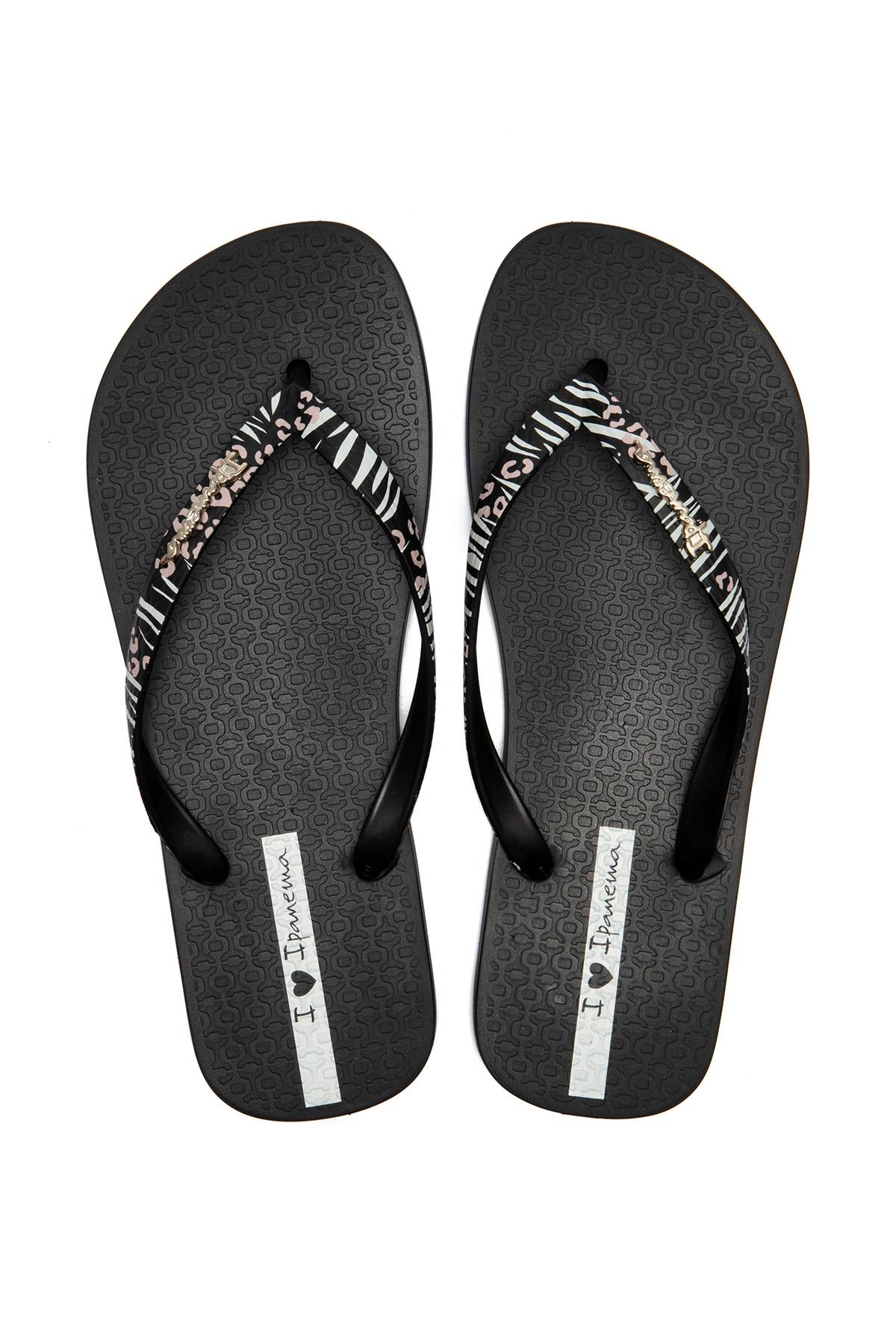 Duna Kadın Parmak Arası Terlik Siyah 35/42