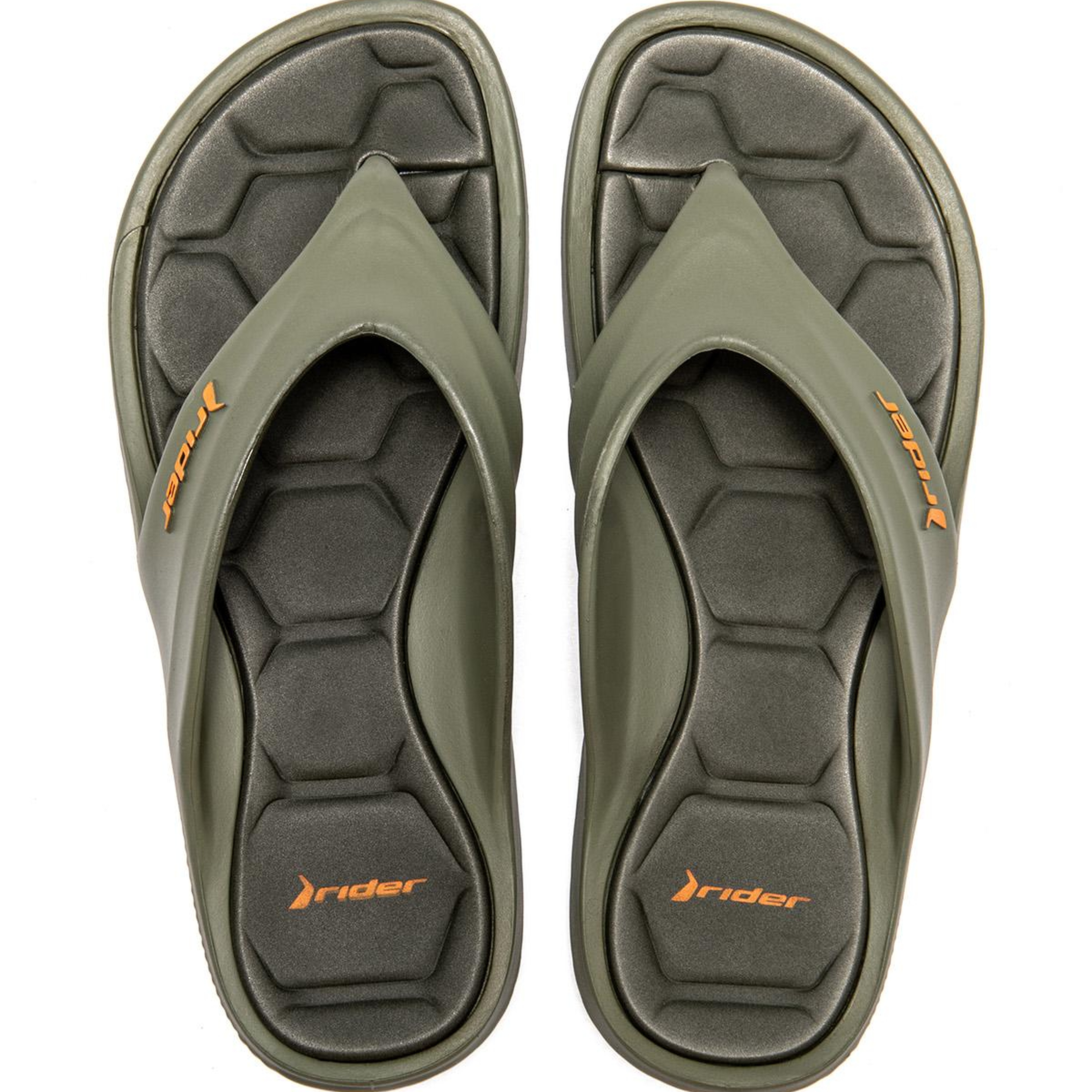 Cape Erkek Parmak Arası Terlik Yeşil-Turuncu 39/46