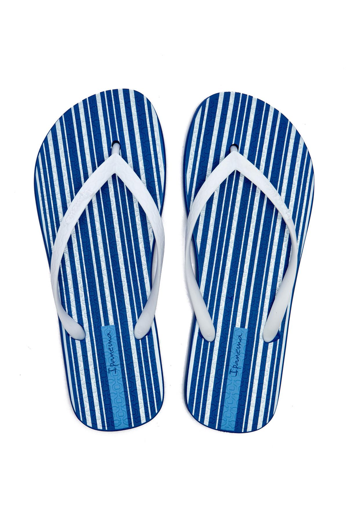 Classıca Happy Kadın Parmak Arası Terlik Mavi 35/42