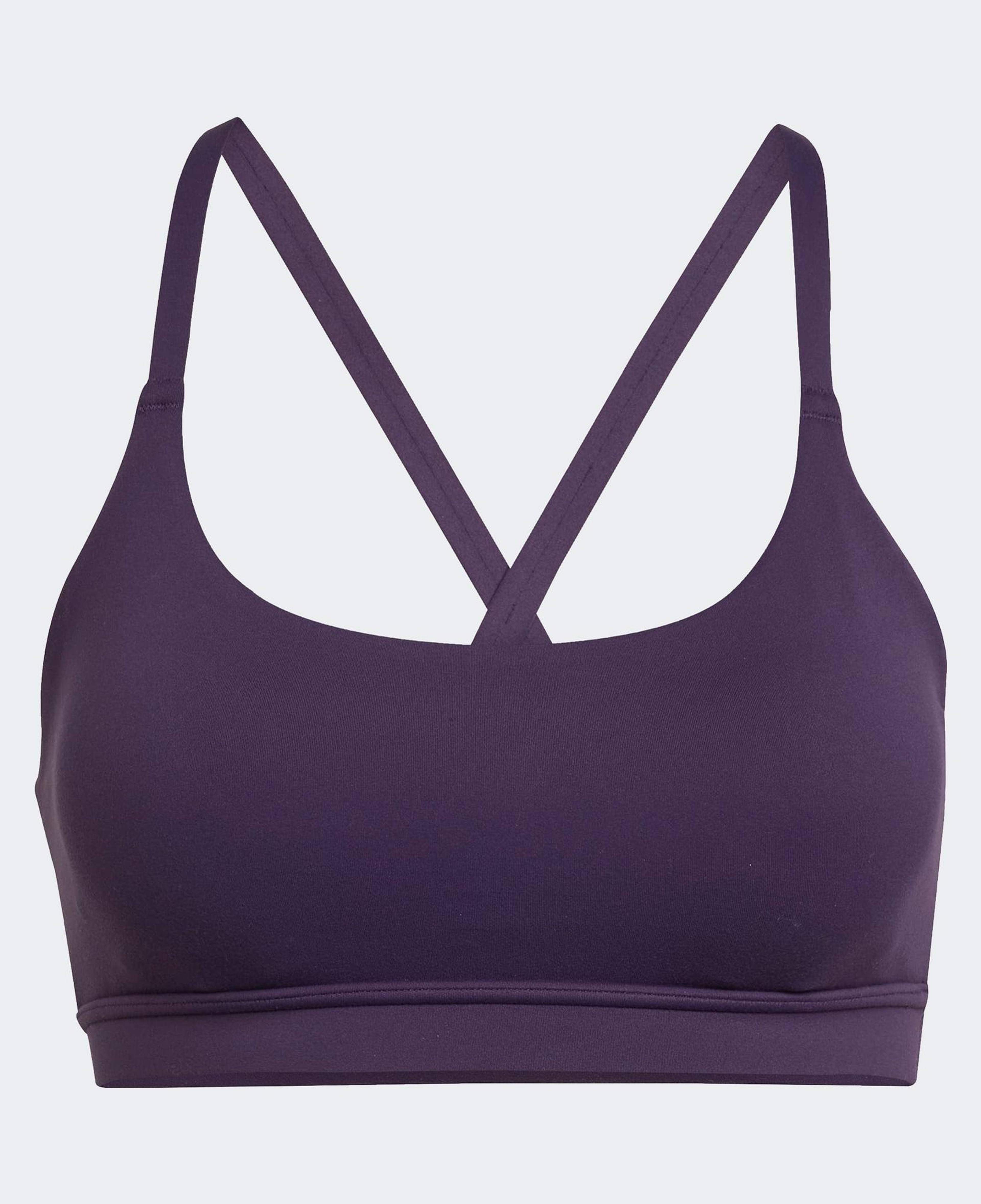 adidas All Me LS Kadın Mor Bra