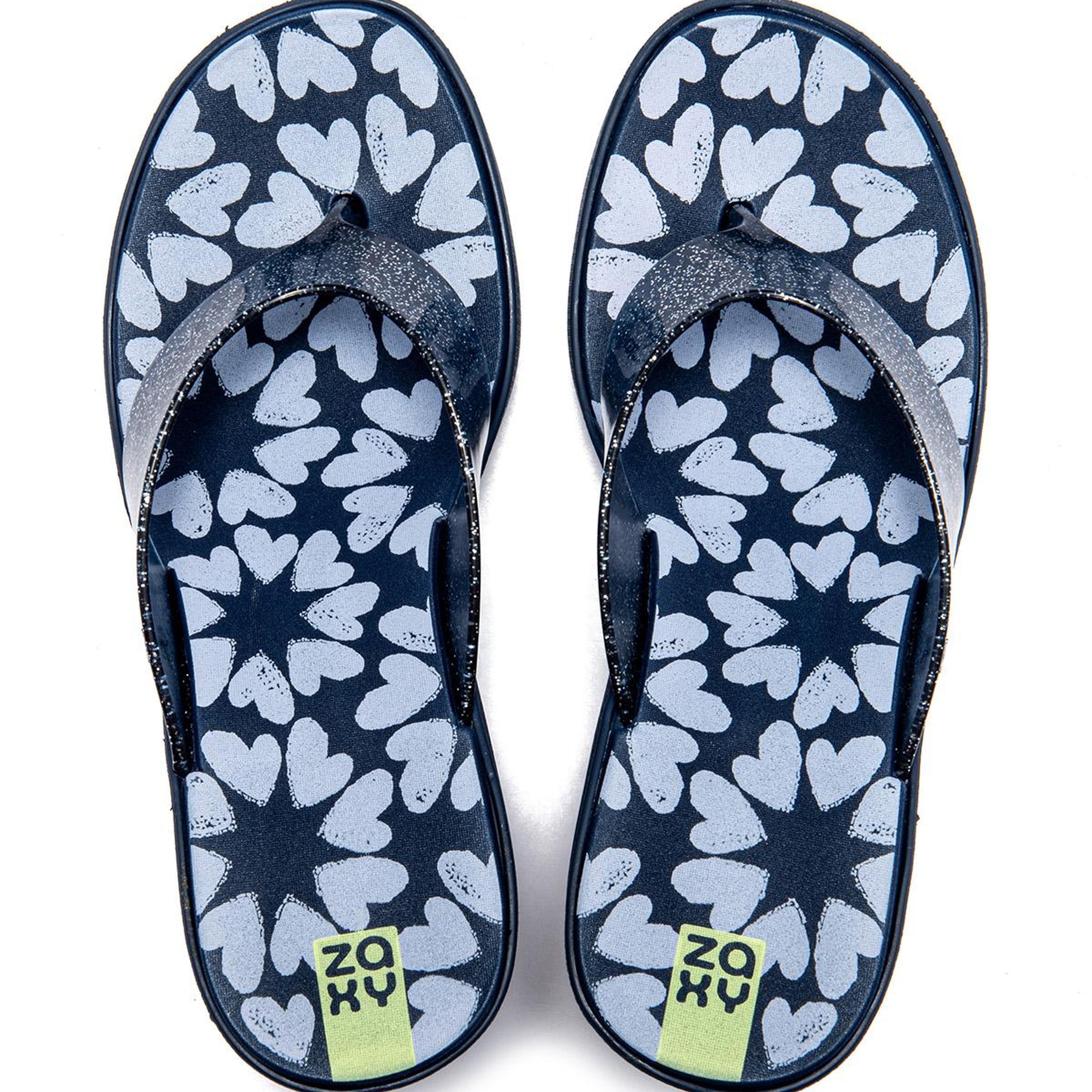 Sunny Topuklu Kadın Parmak Arası Terlik Lacivert 35/40