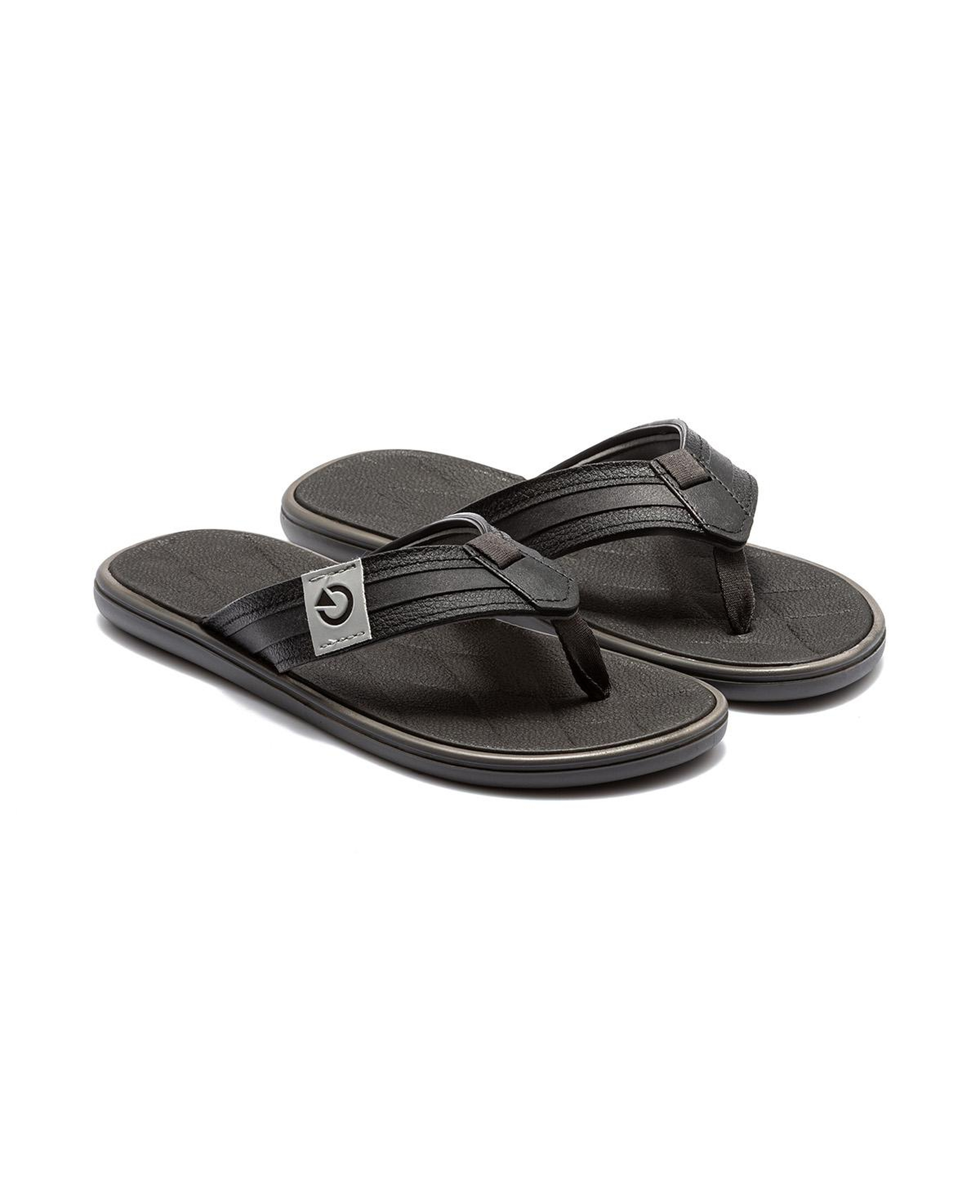 Malta Erkek Parmak Arası Terlik Siyah-Gri 39/46