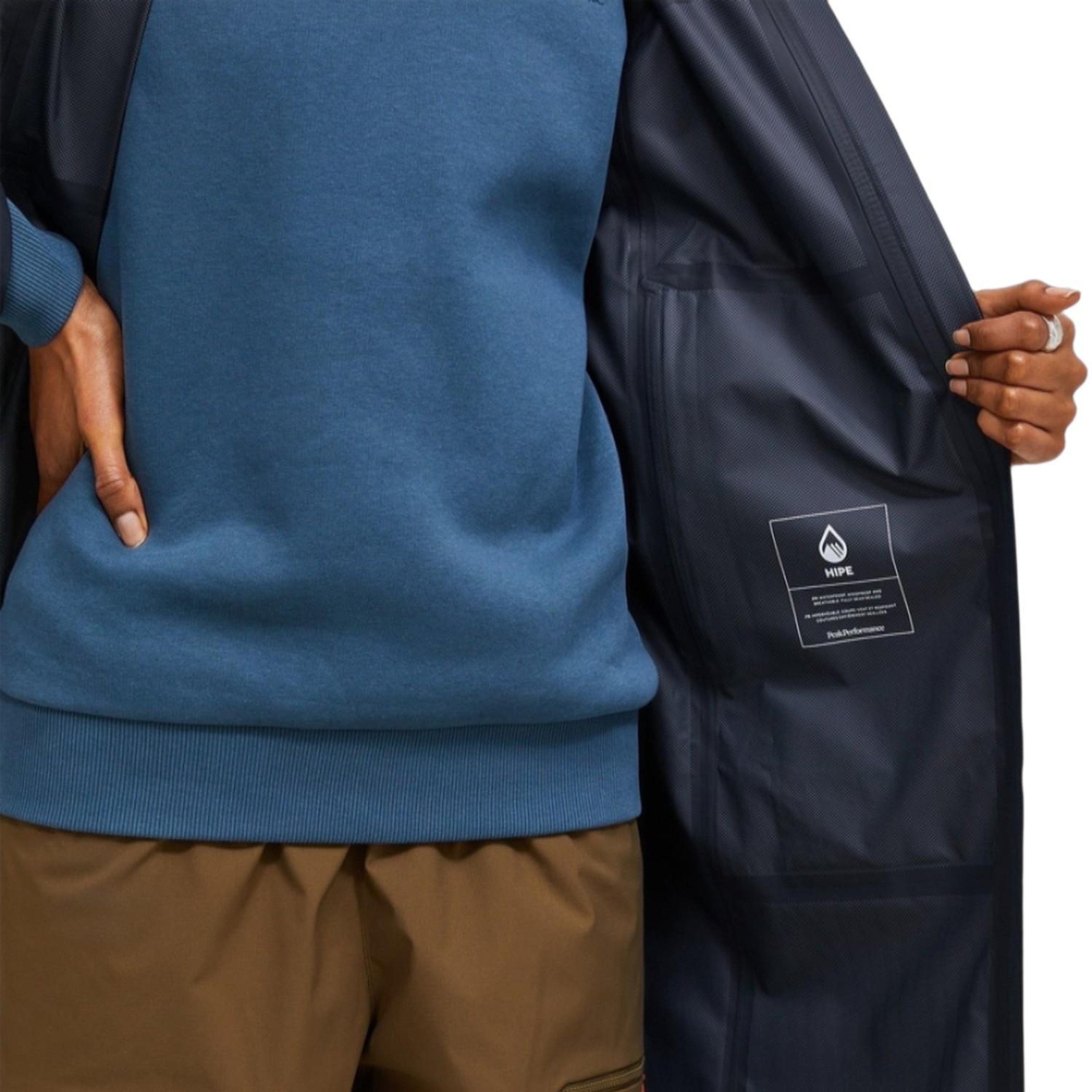 Peak Performance Treeline Shell Parka Kadın Siyah Outdoor Ceketi